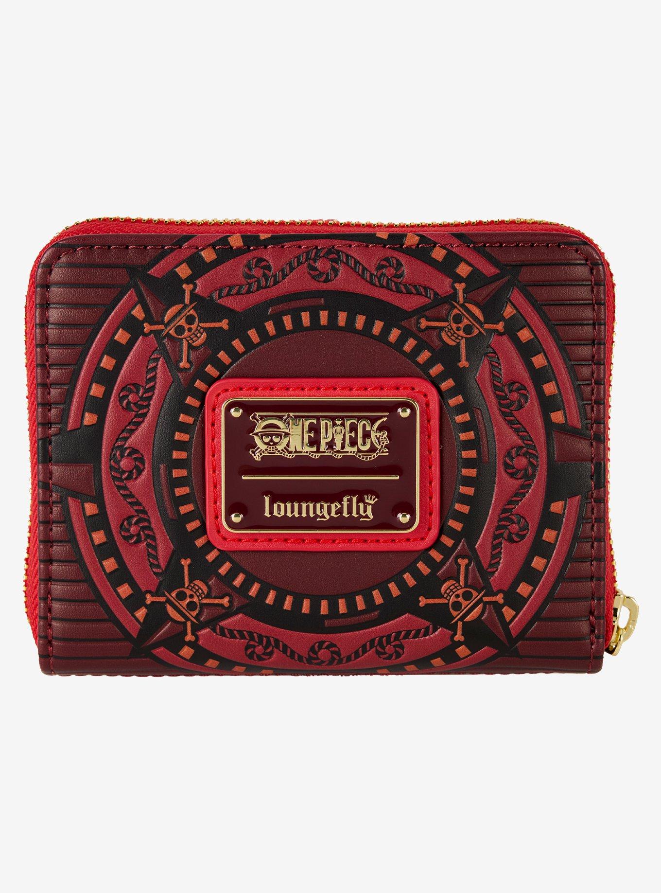 Loungefly One Piece Monkey D. Luffy Frame Small Zip Wallet, , hi-res