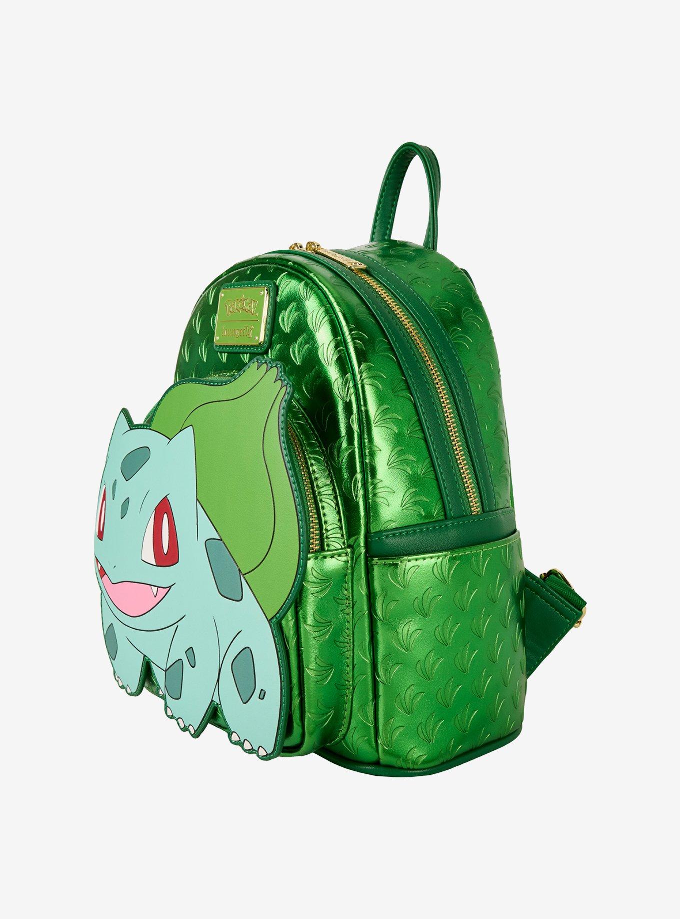 Loungefly Pok&eacute;mon Bulbasaur Metallic Mini Backpack, , alternate