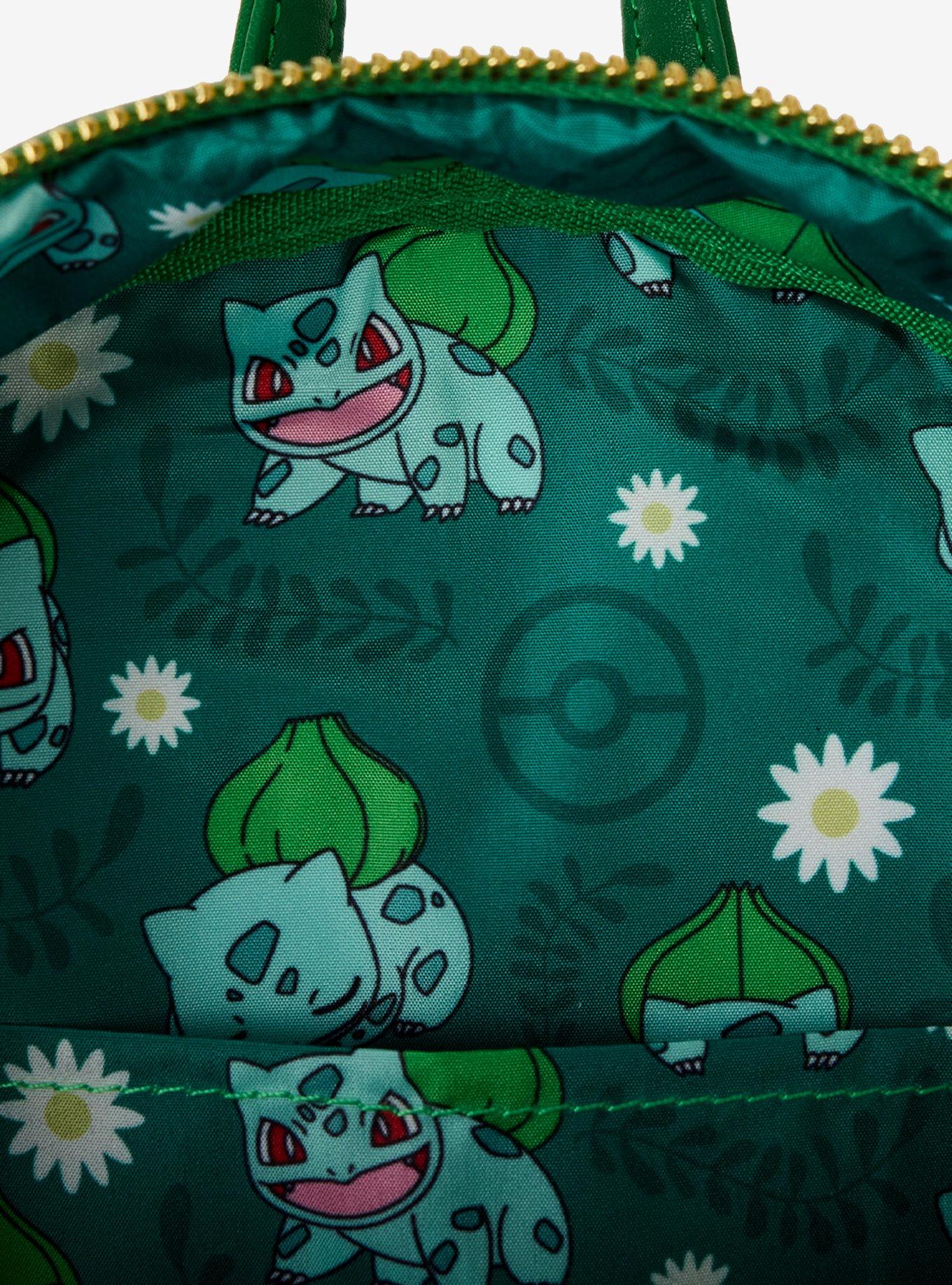 Loungefly Pok&eacute;mon Bulbasaur Metallic Mini Backpack, , alternate