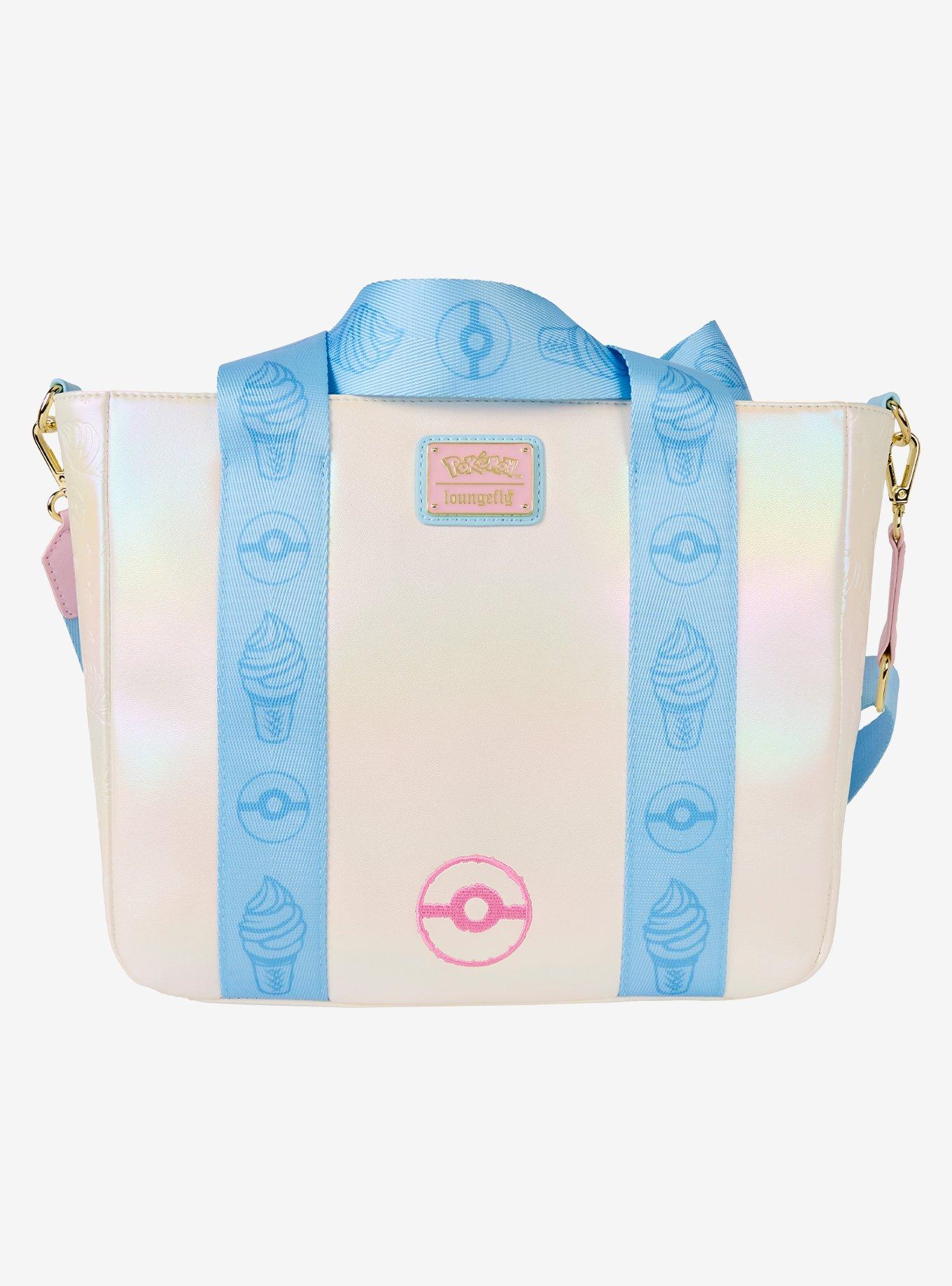 Loungefly Pokémon Pikachu Iridescent Desserts Crossbody Tote with Coin Purse, , hi-res