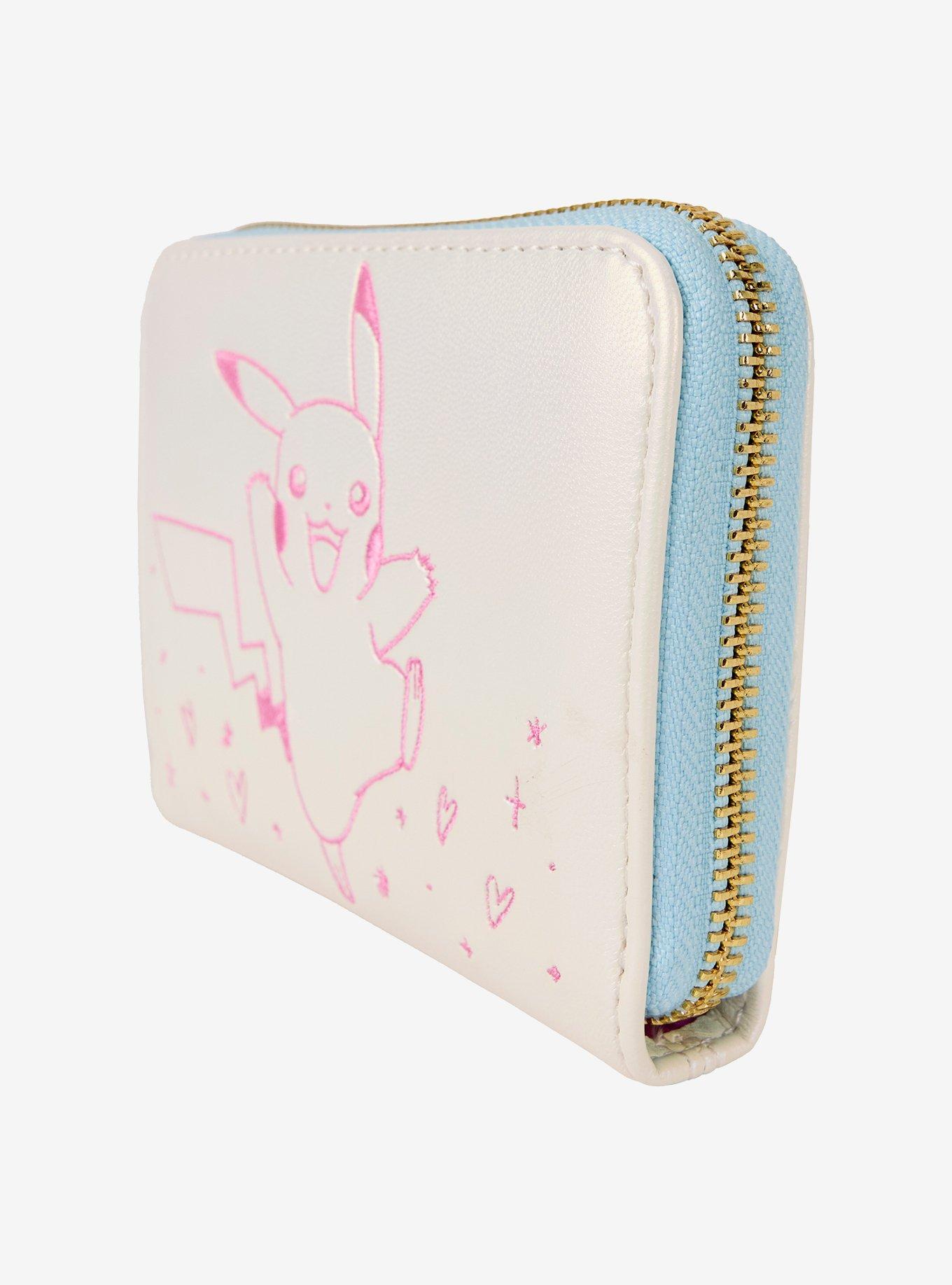 Loungefly Pok&eacute;mon Pikachu Iridescent Small Zip Wallet, , alternate