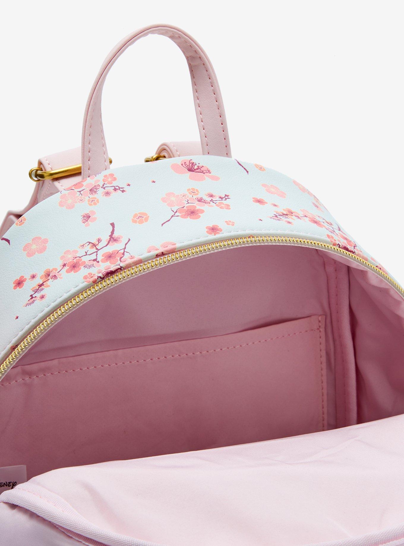 Loungefly Disney Stitch & Scrump Cherry Blossoms Mini Backpack, , alternate