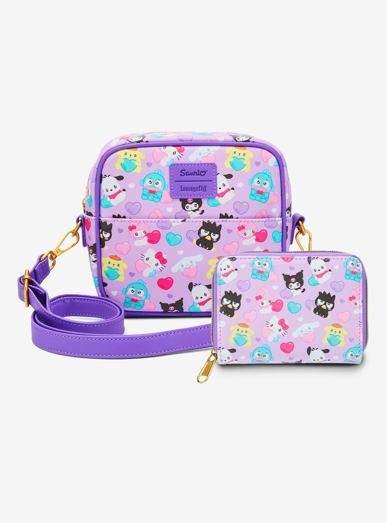 Loungefly Hello Kitty And Friends Hearts Crossbody Bag, , alternate