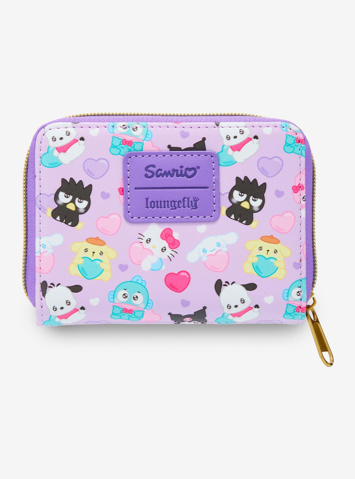 Loungefly Hello Kitty And Friends Hearts Mini Zipper Wallet, , alternate