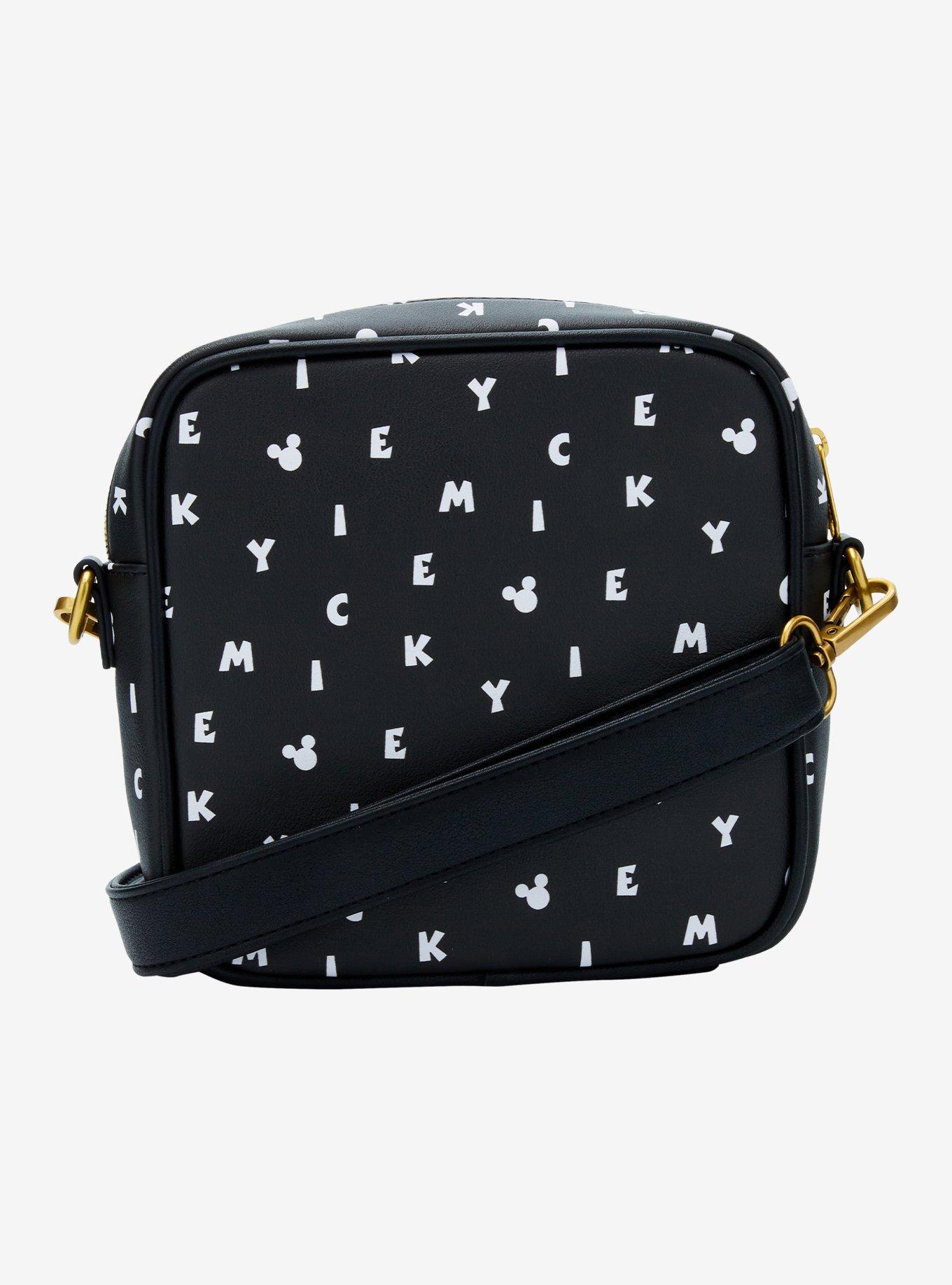 Loungefly Disney Mickey Mouse Watercolor Crossbody Bag, , alternate
