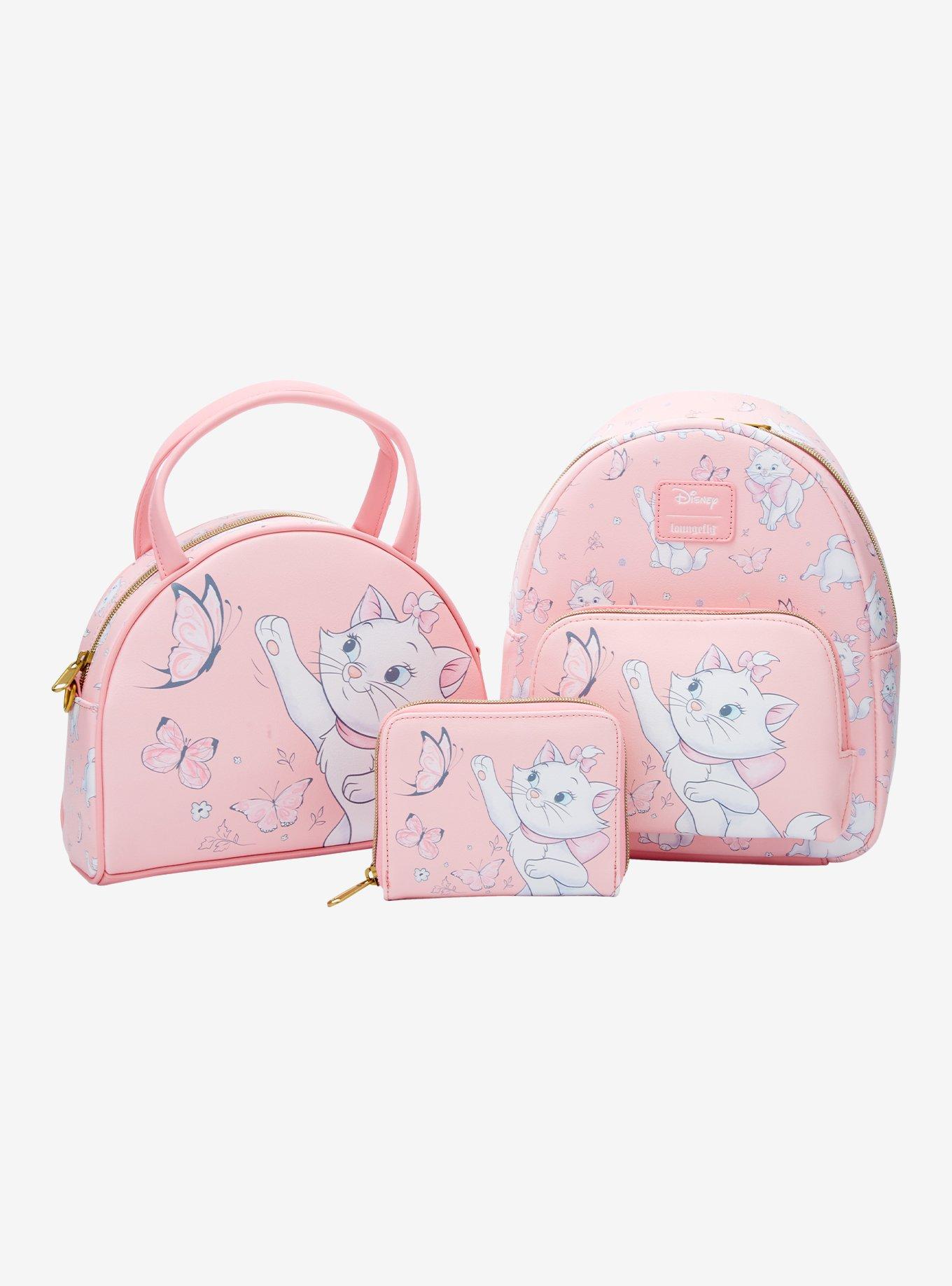 Loungefly Disney The Aristocats Marie Butterfly Dome Crossbody Bag