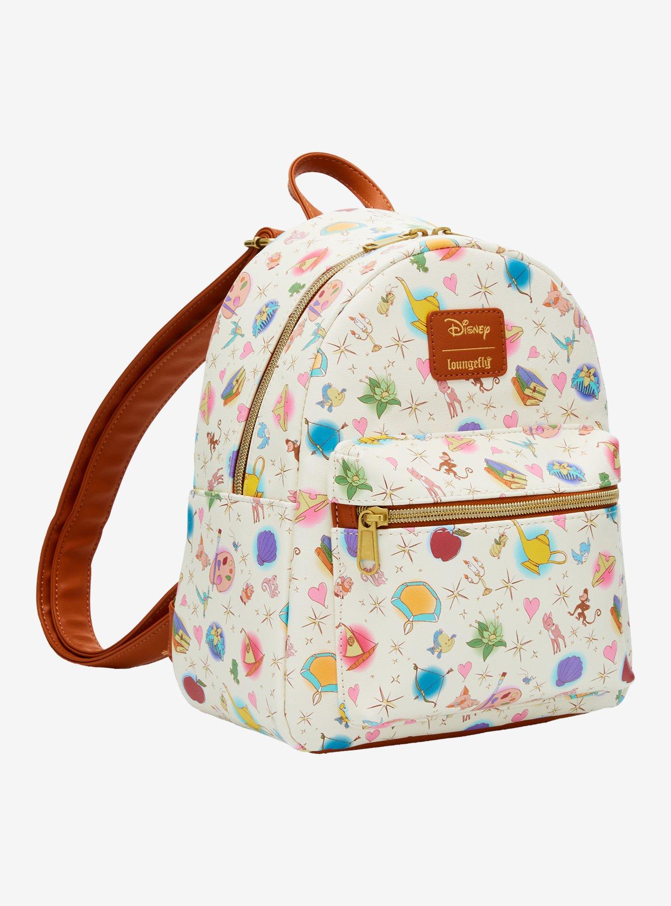 Loungefly Disney Princess Icons & Sidekicks Mini Backpack, , hi-res