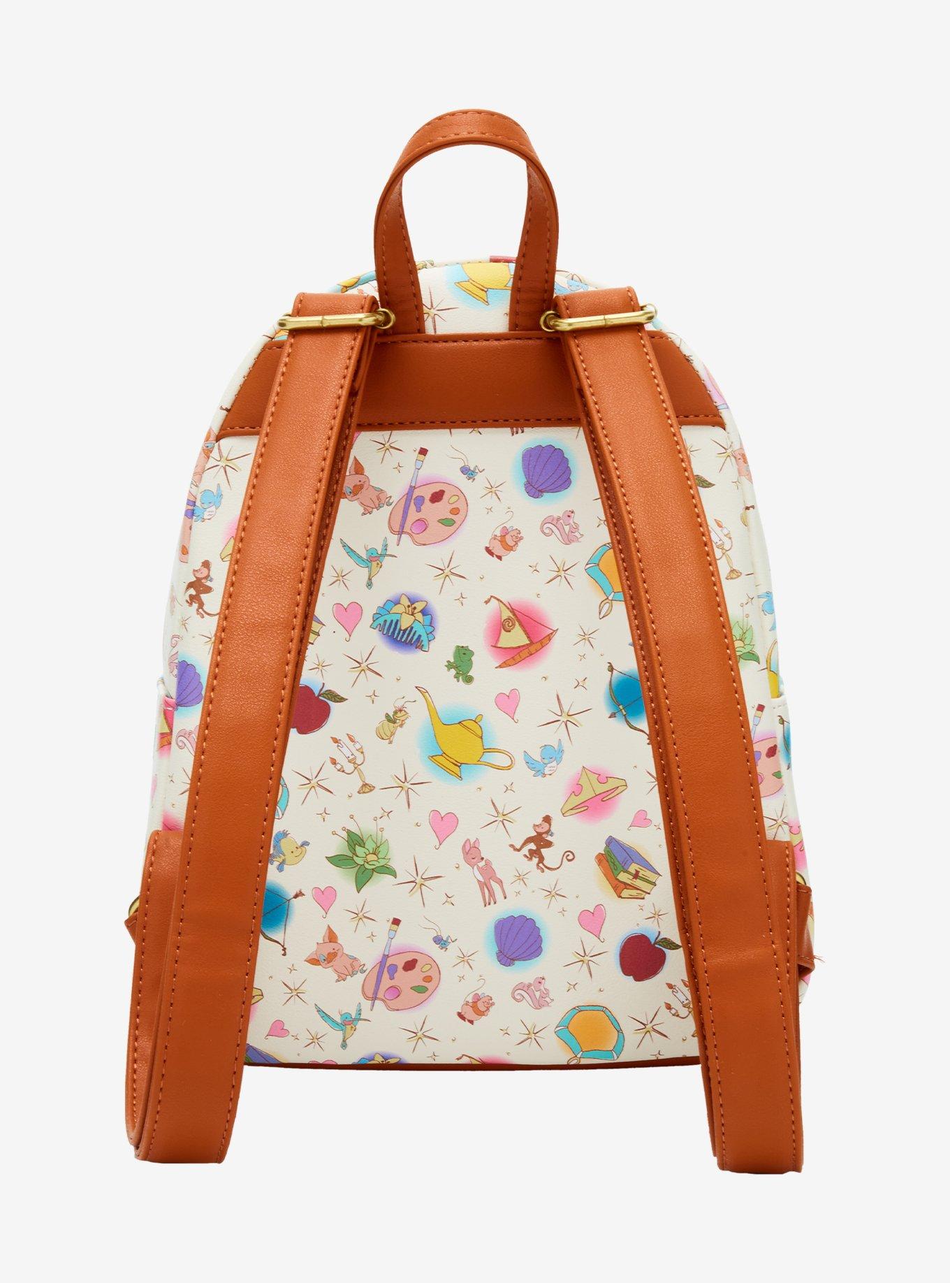 Loungefly Disney Princess Icons & Sidekicks Mini Backpack