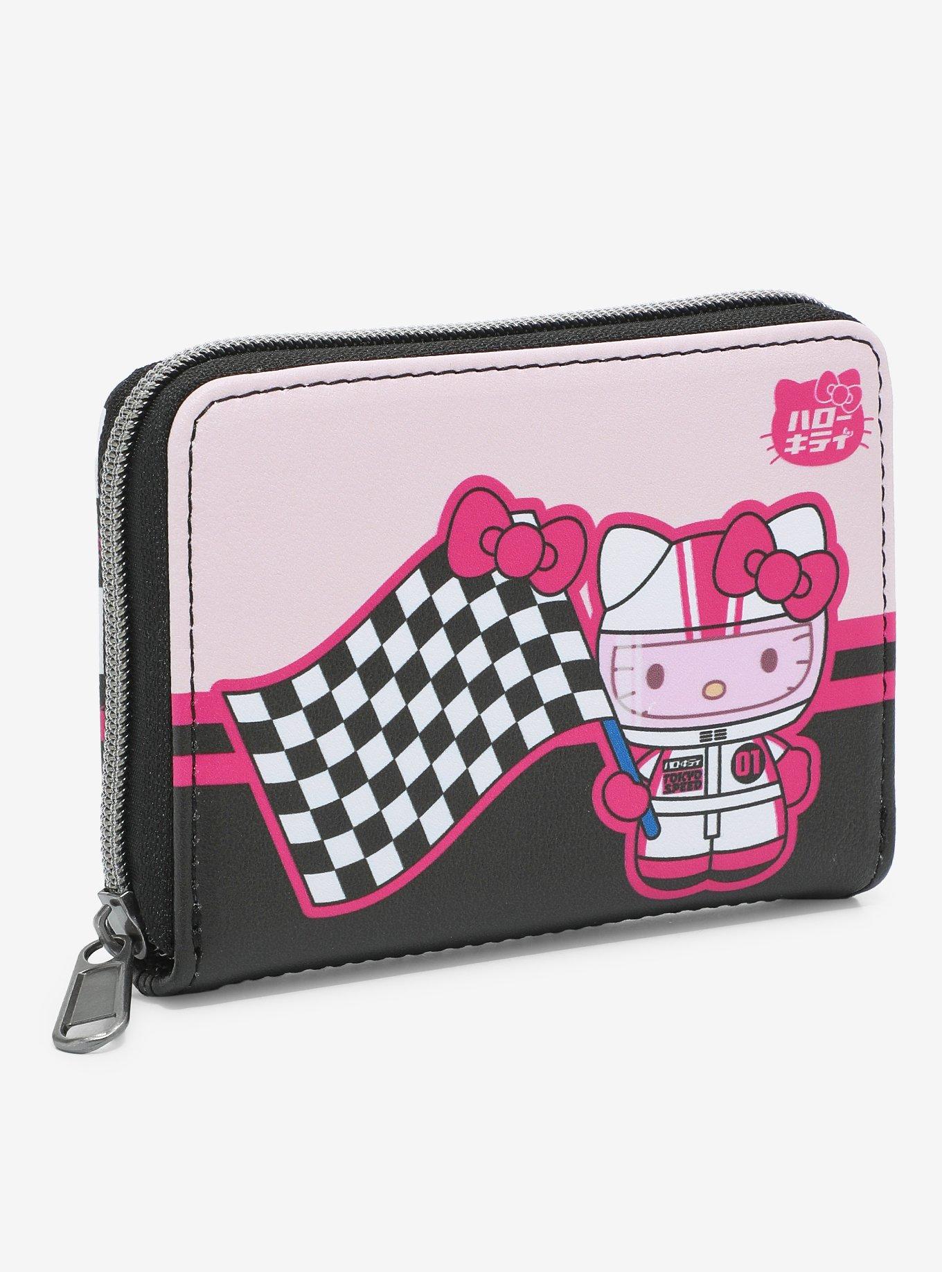 Loungefly Hello Kitty Racer Mini Zipper Wallet, , hi-res