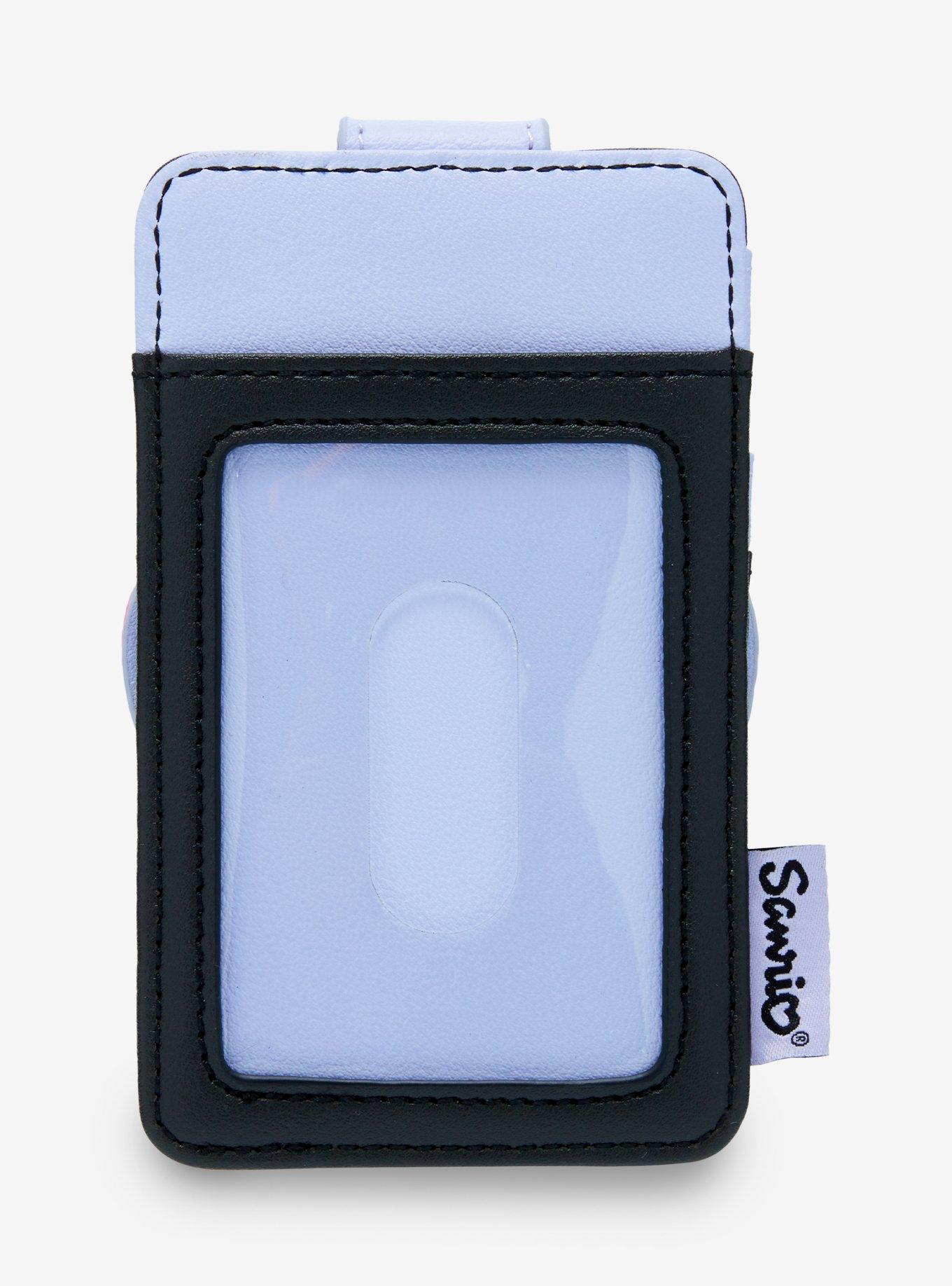 Loungefly Kuromi Stained Glass Vertical Cardholder, , alternate