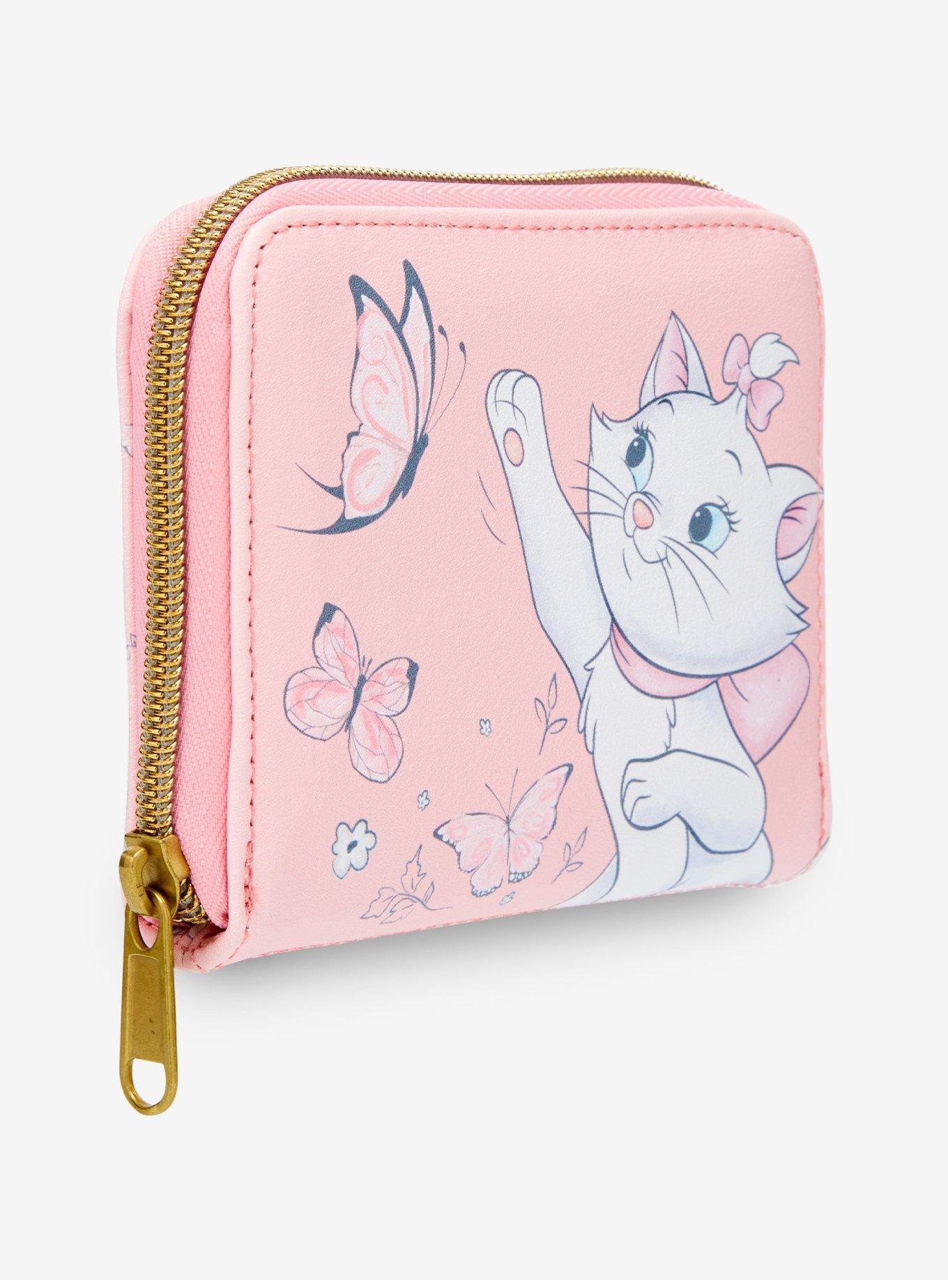 Loungefly Disney The Aristocats Marie Butterfly Mini Zipper Wallet, , hi-res