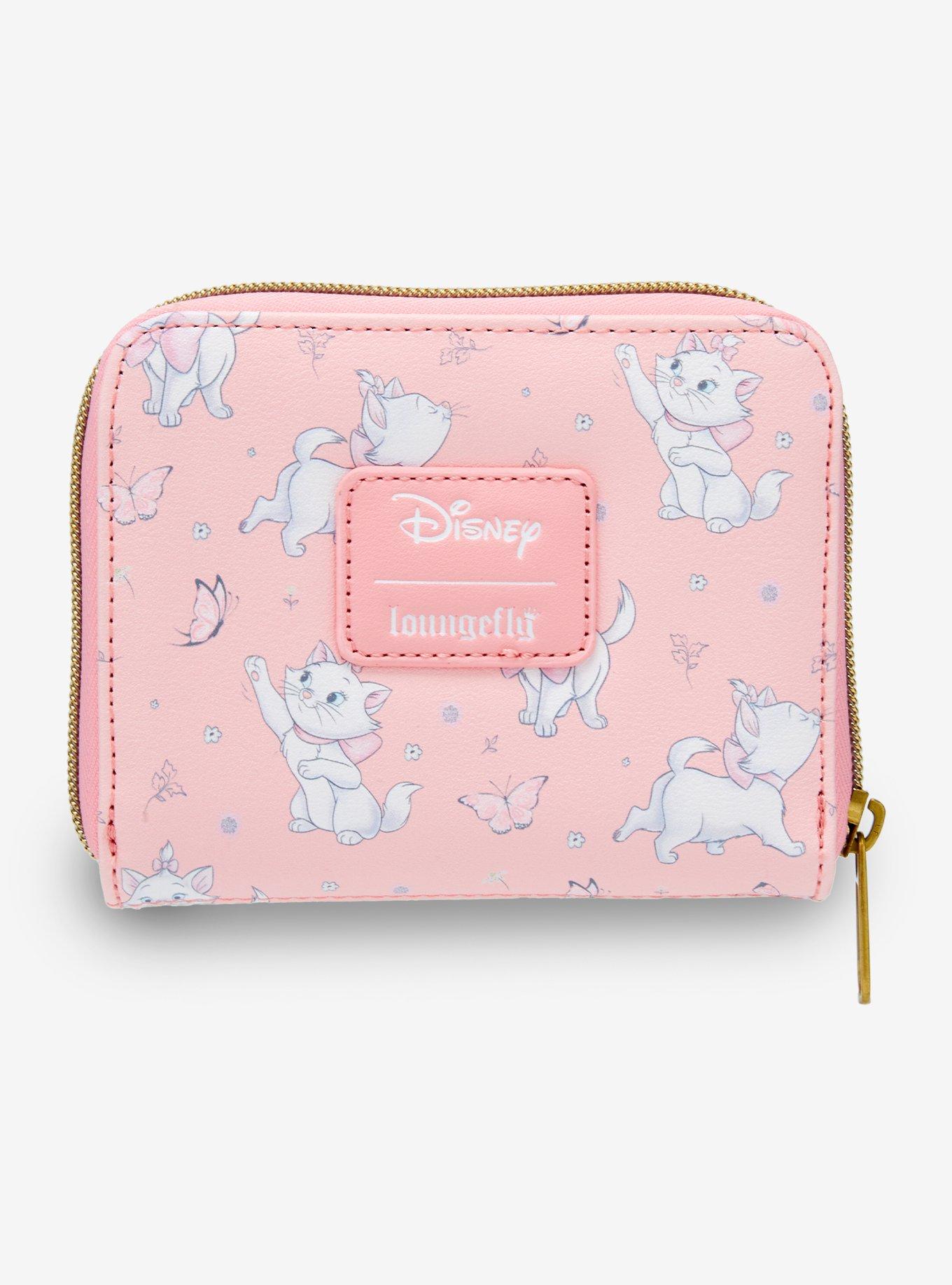 Loungefly Disney The Aristocats Marie Butterfly Mini Zipper Wallet, , alternate