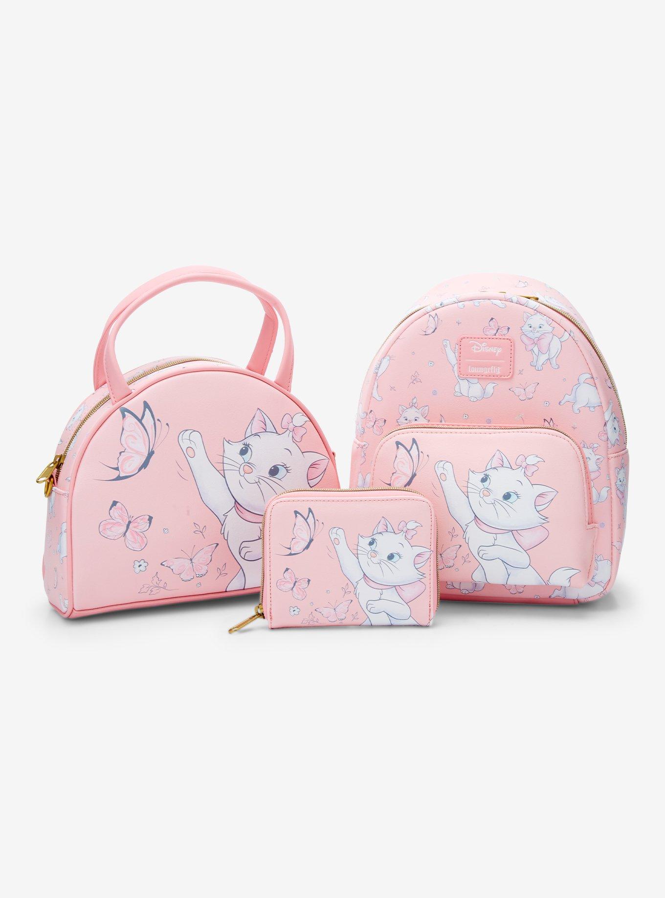 Loungefly Disney The Aristocats Marie Butterfly Mini Zipper Wallet, , alternate