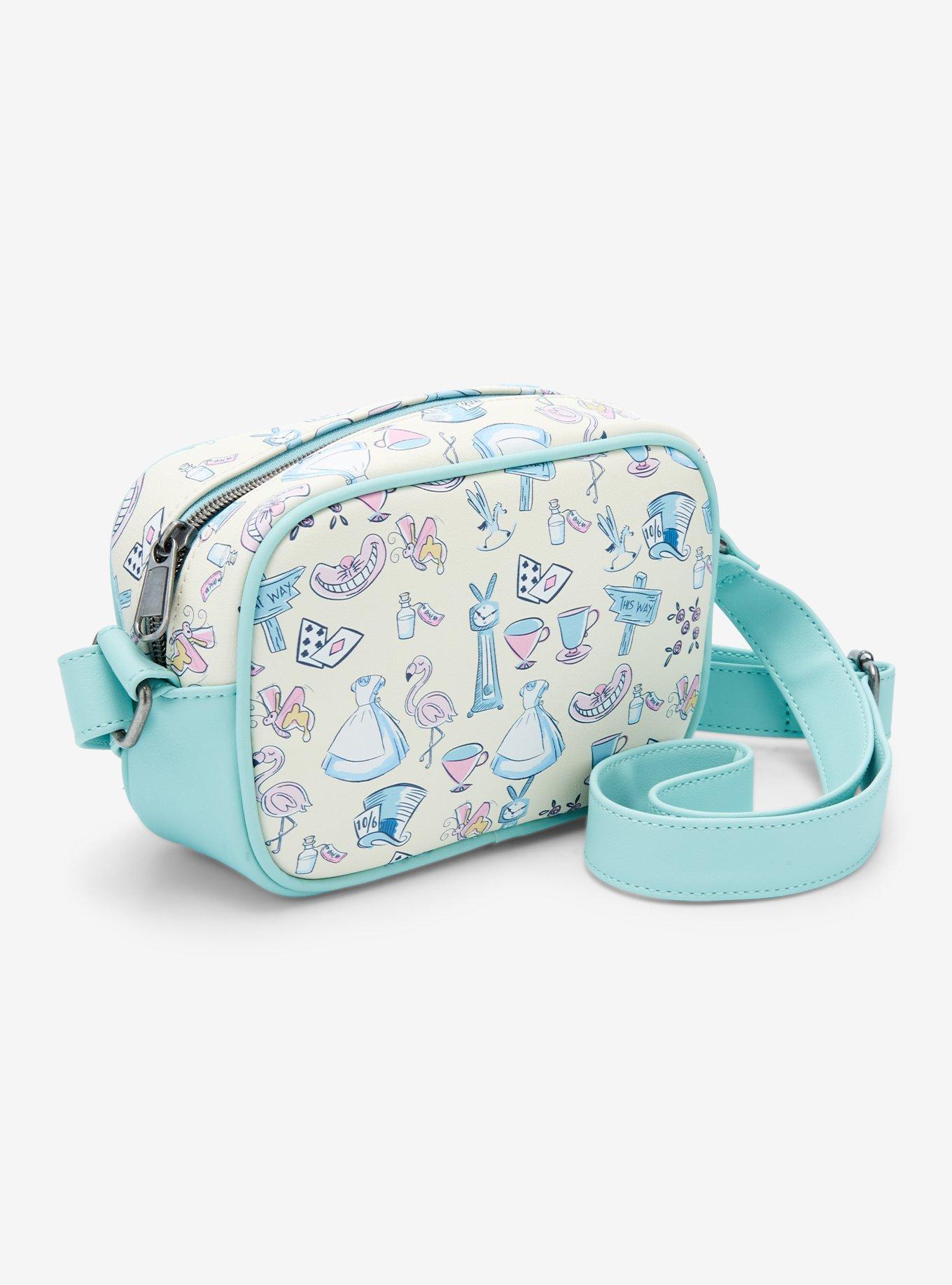 Loungefly Disney Alice In Wonderland Icons Camera Crossbody Bag, , hi-res