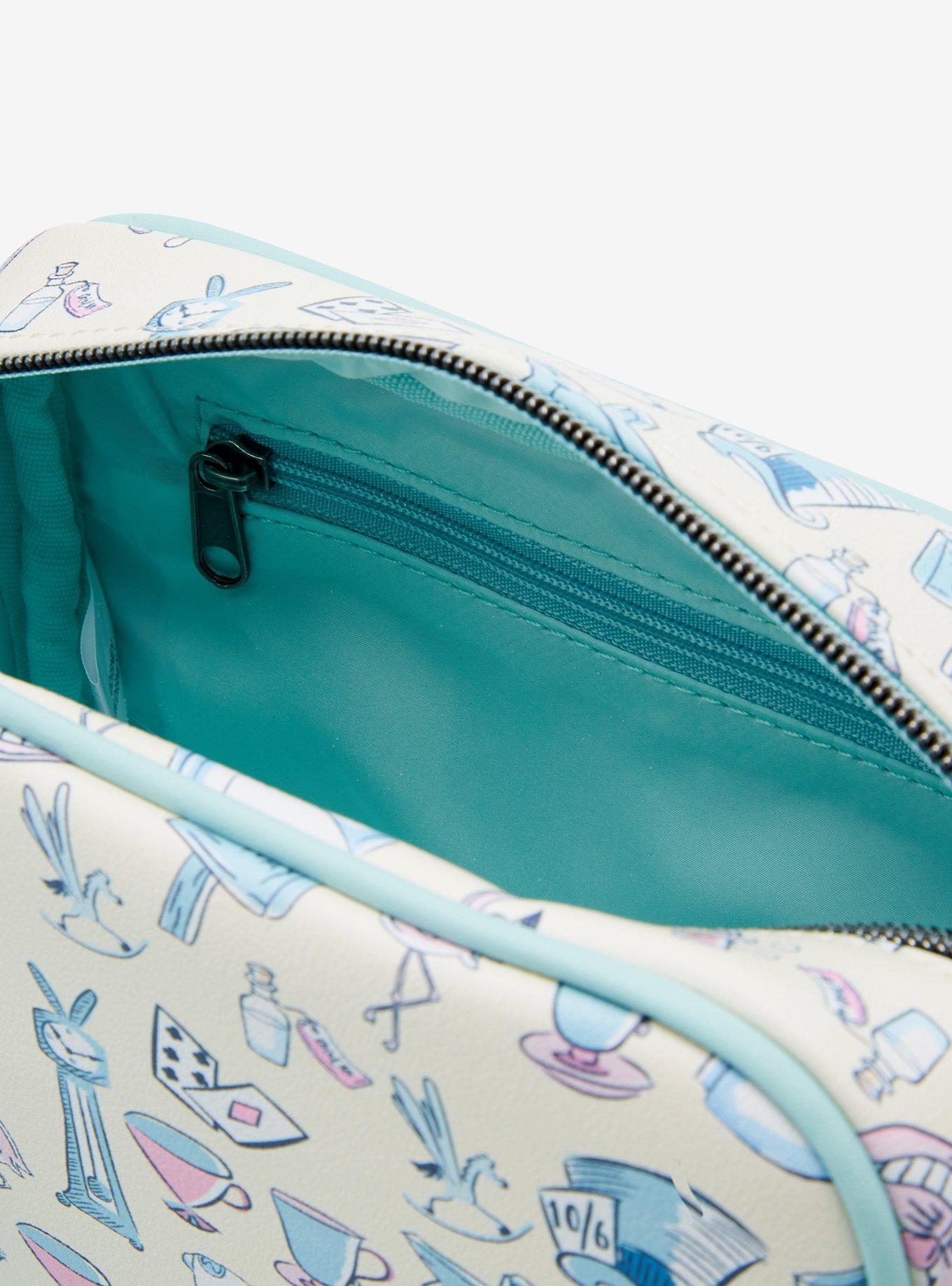 Loungefly Disney Alice In Wonderland Icons Camera Crossbody Bag, , alternate