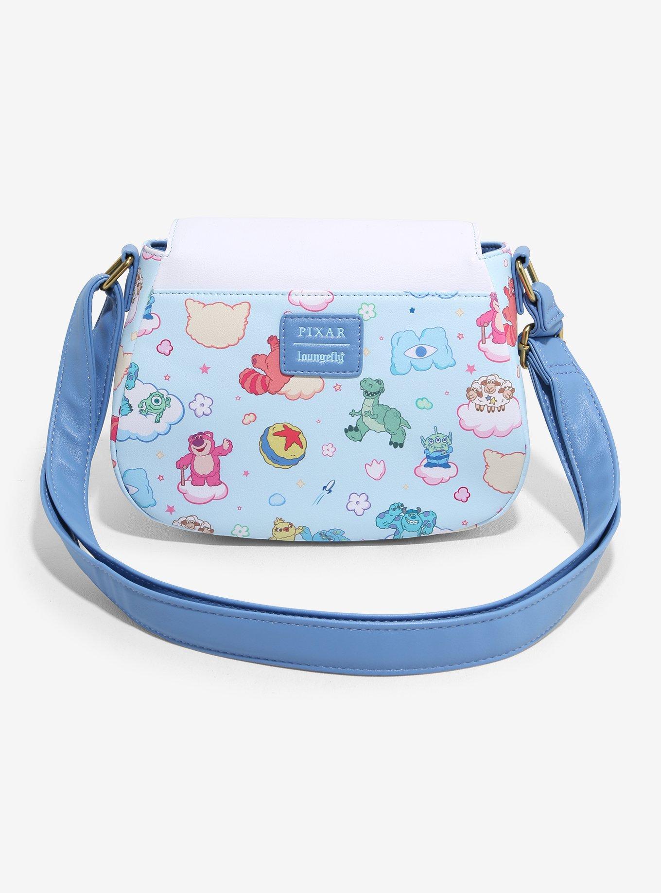 Loungefly Disney Pixar Characters Clouds Crossbody Bag, , hi-res