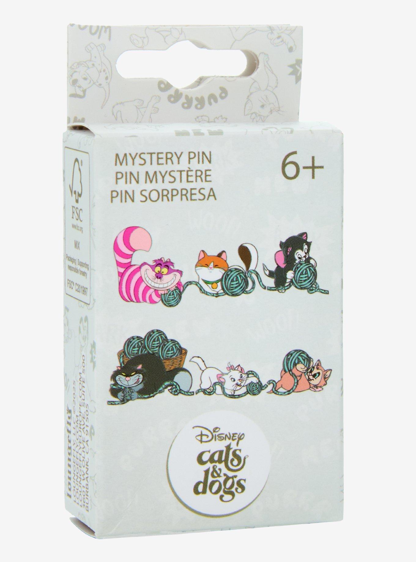Loungefly Disney Cats Yarn Blind Box Enamel Pin, , hi-res