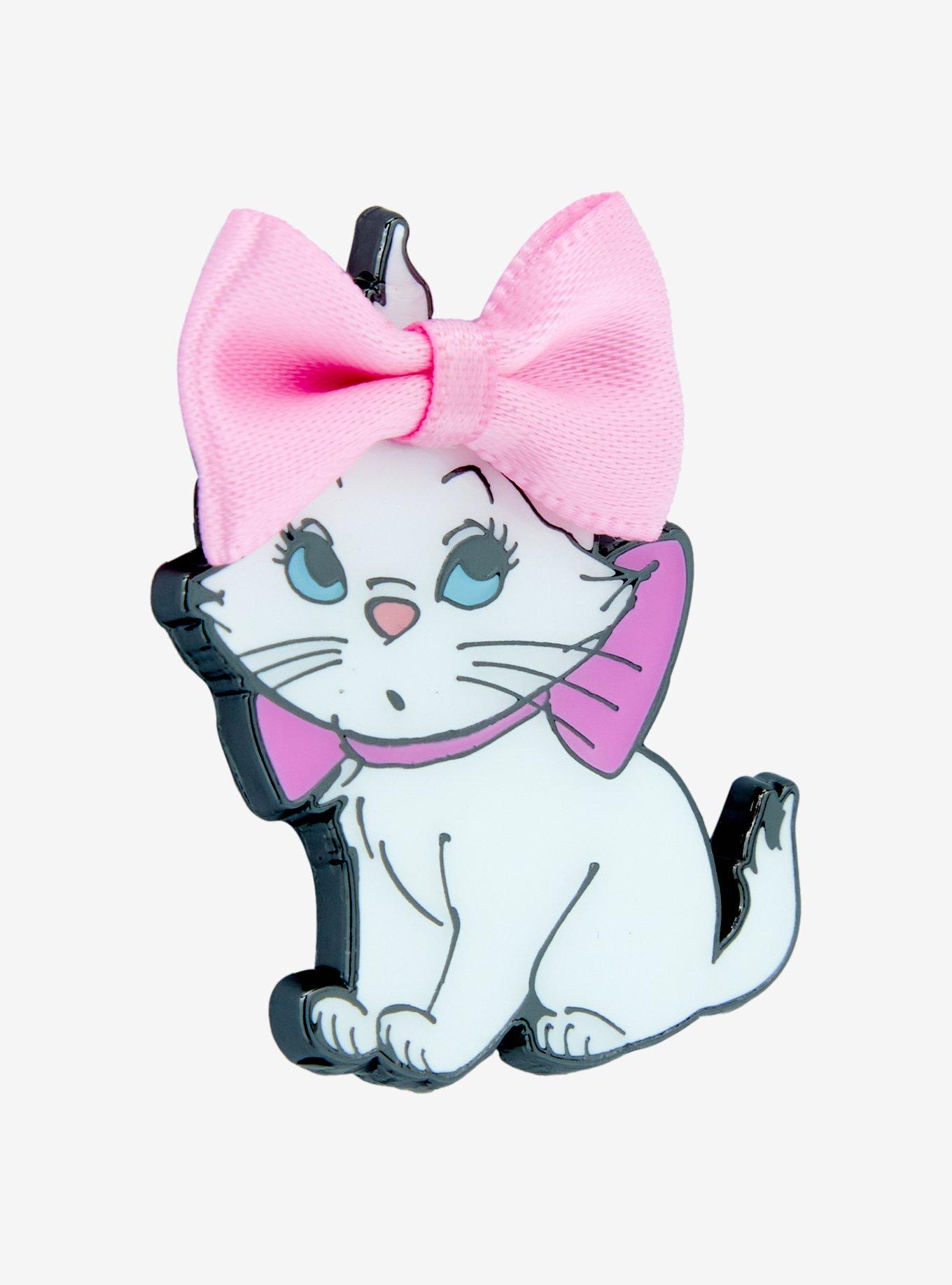 Loungefly The Aristocats Marie 3D Bow Enamel Pin, , hi-res