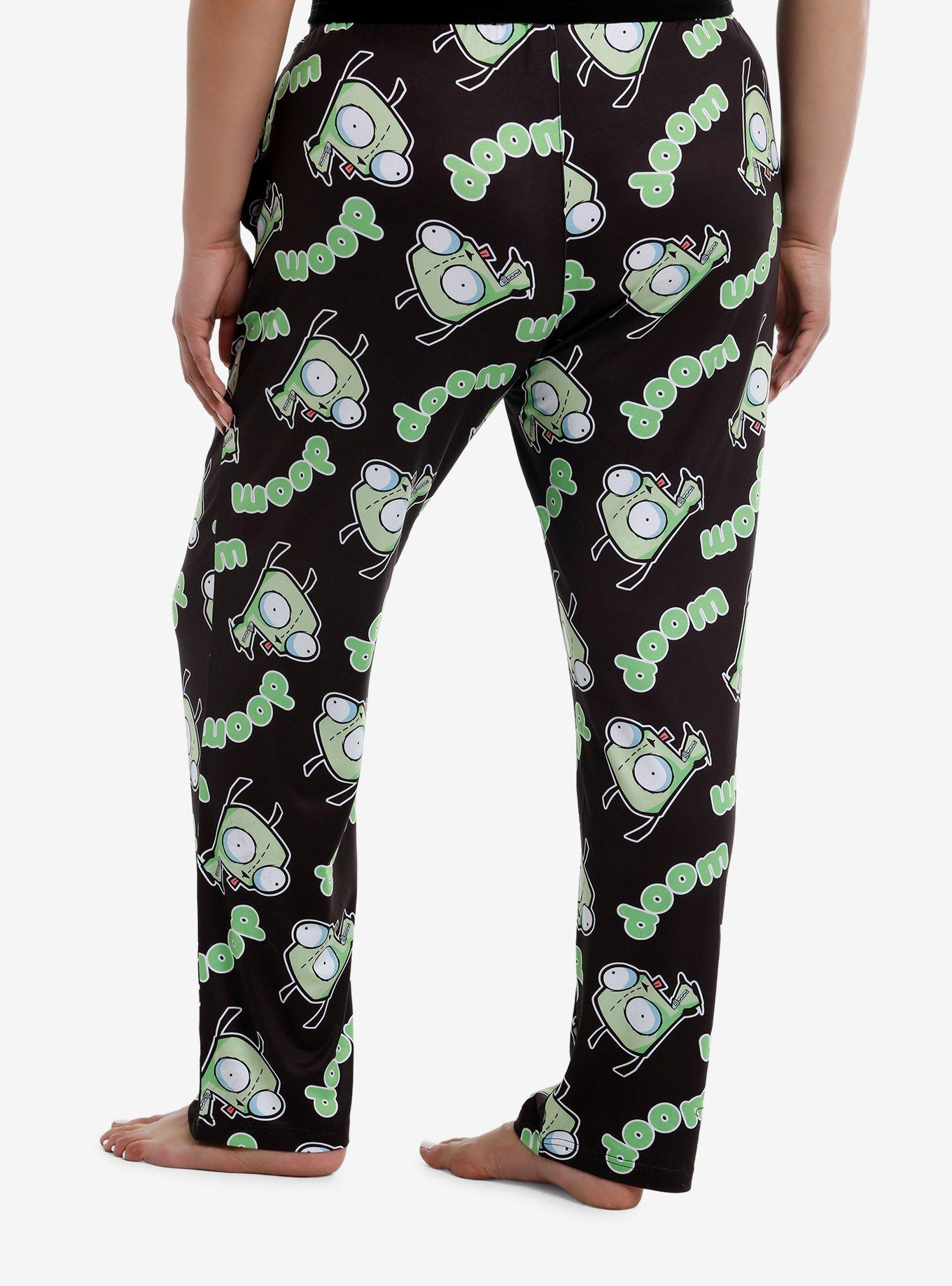 Invader Zim GIR Doom Pajama Pants Plus Size, , hi-res