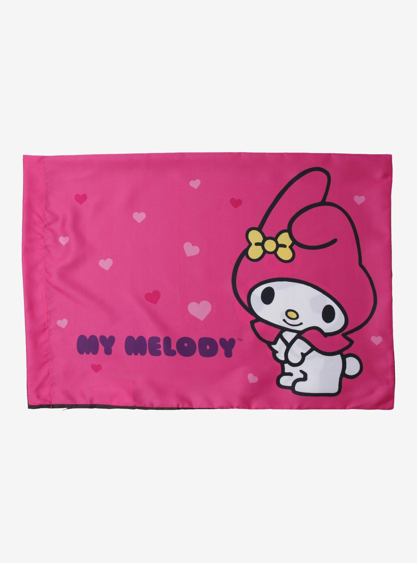 Sanrio My Melody & Kuromi Satin Pillowcase, , hi-res