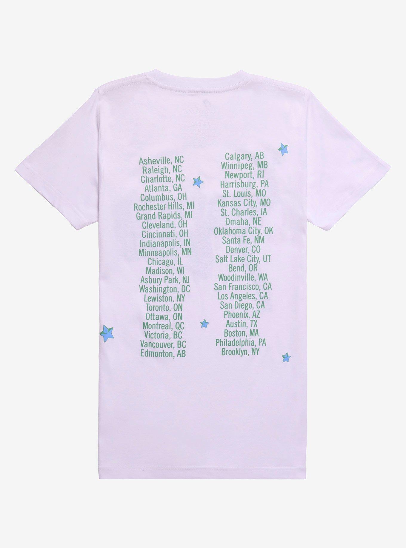 Orville Peck Stampede Tour Stops Relaxed Fit Girls T-Shirt, , hi-res