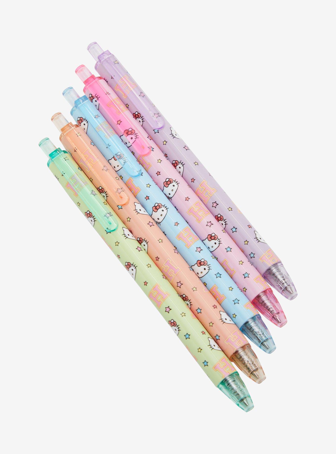 Sanrio Hello Kitty College Letters Gel Pen Set, , alternate