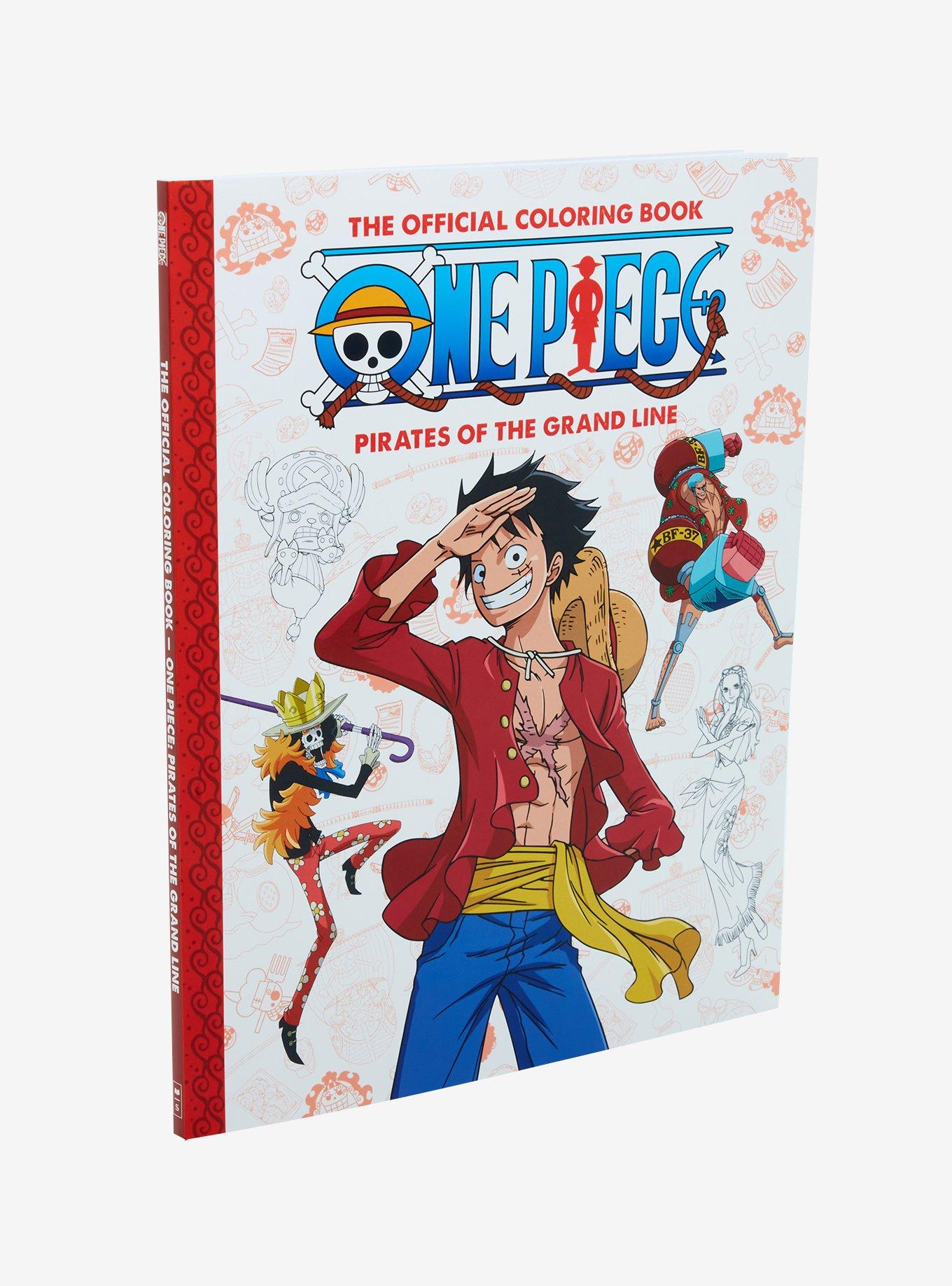 One Piece Pirates of the Grand Line Official Coloring Book, , hi-res