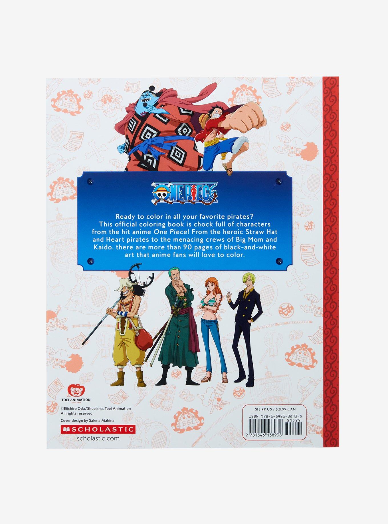 One Piece Pirates of the Grand Line Official Coloring Book, , alternate