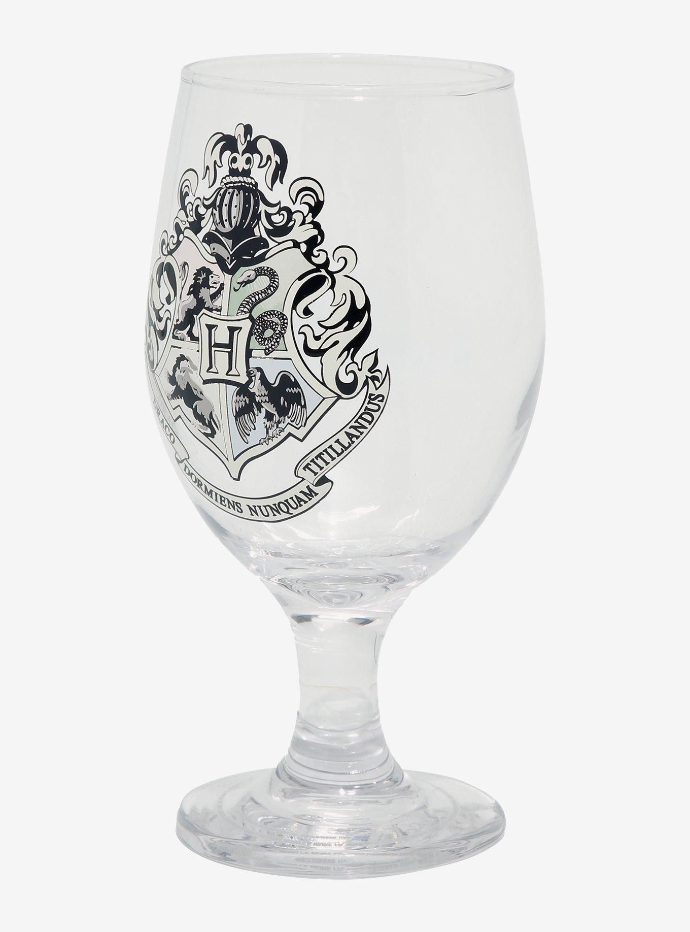 Harry Potter Hogwarts Crest Color Changing Glass, , alternate