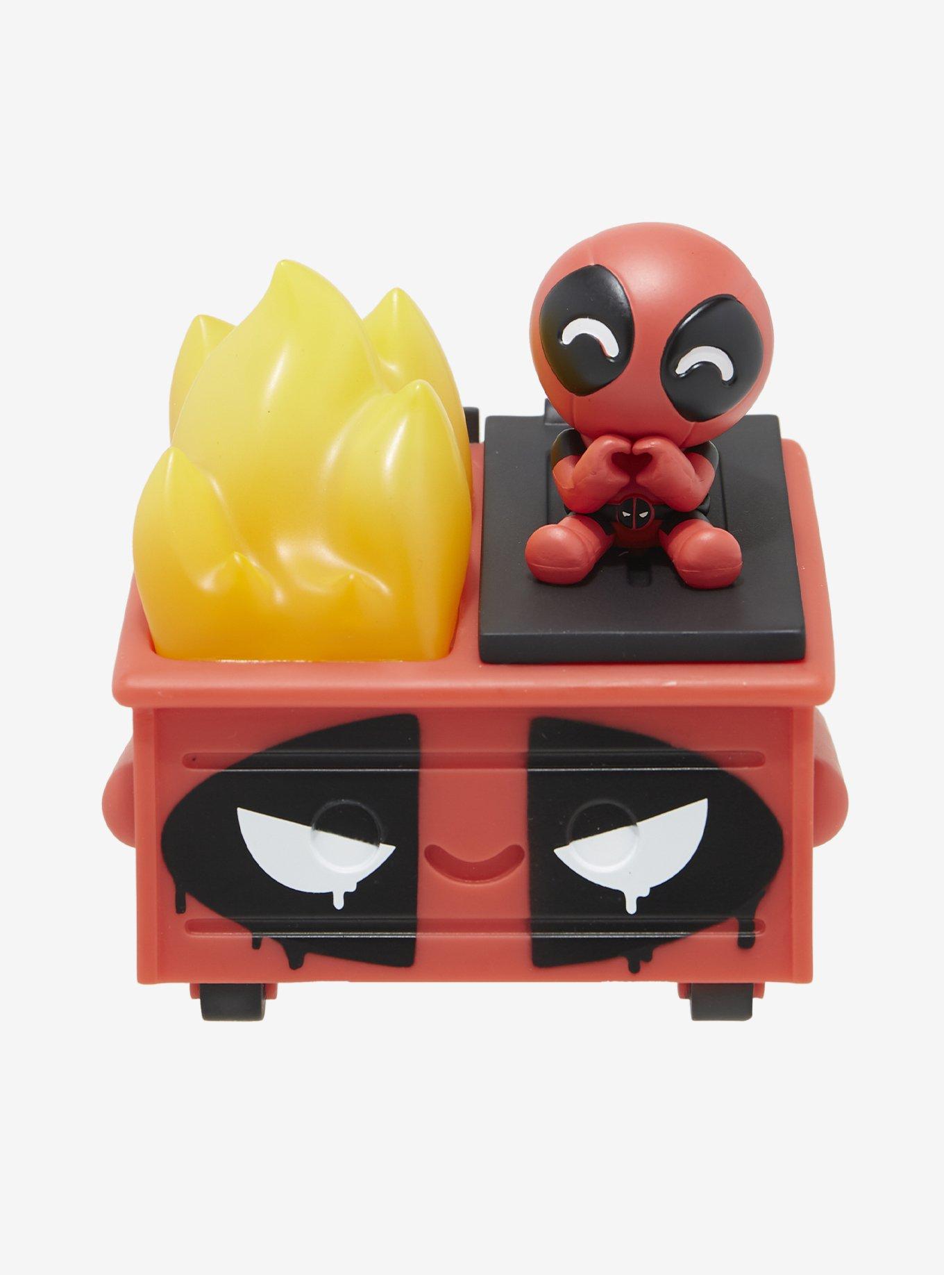 100% Soft Marvel Deadpool Dumpster Fire Vinyl Figure, , hi-res