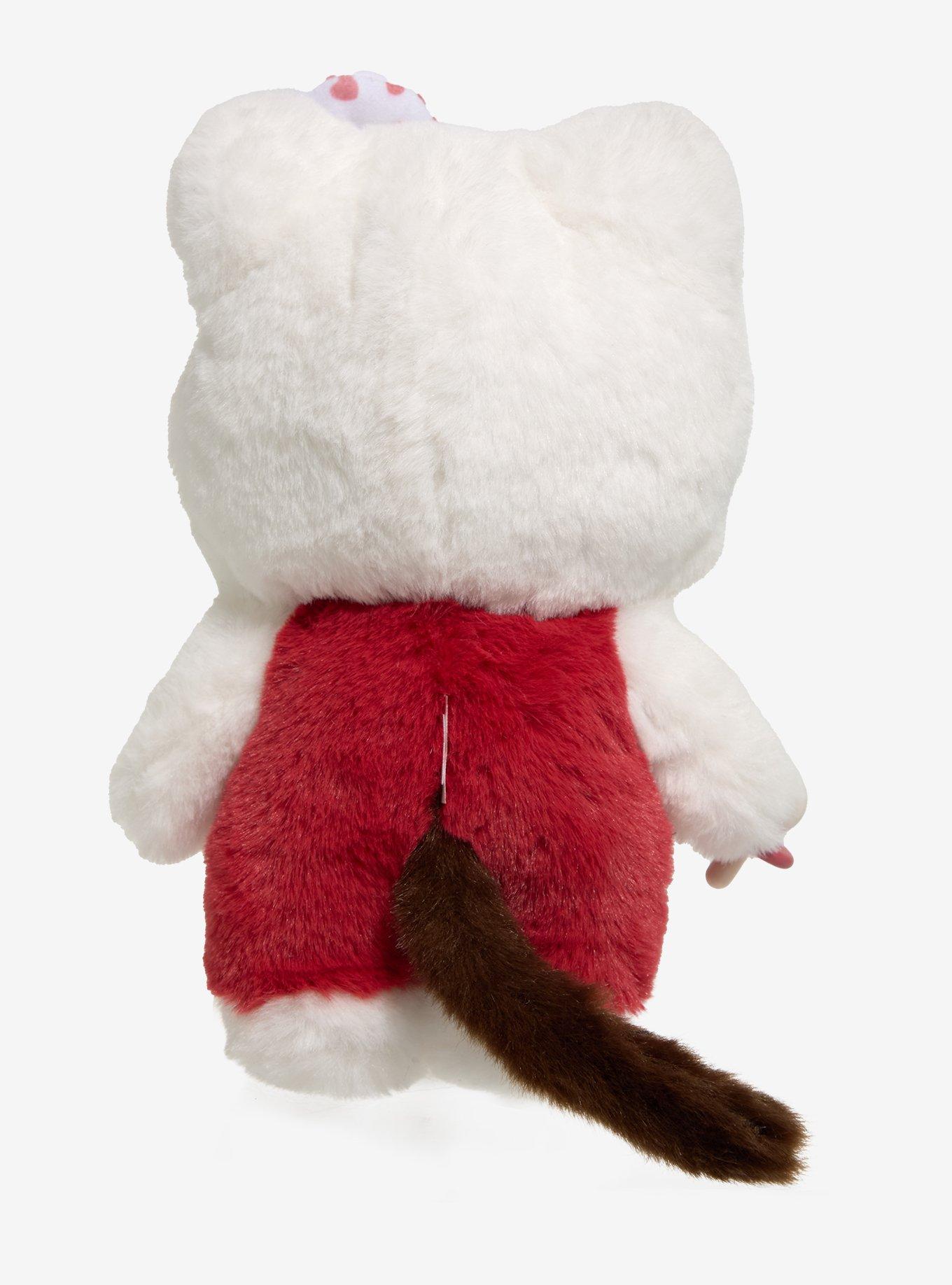 Monchhichi X Hello Kitty Gingham Bib Doll, , alternate