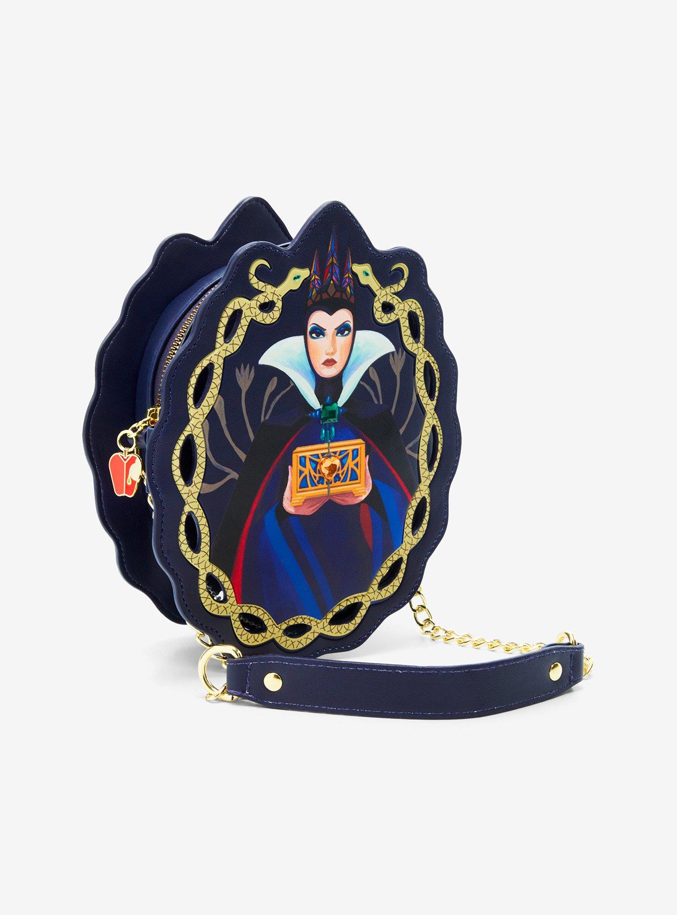 Her Universe Disney Snow White And The Seven Dwarfs Evil Queen Mirror Crossbody Bag, , alternate