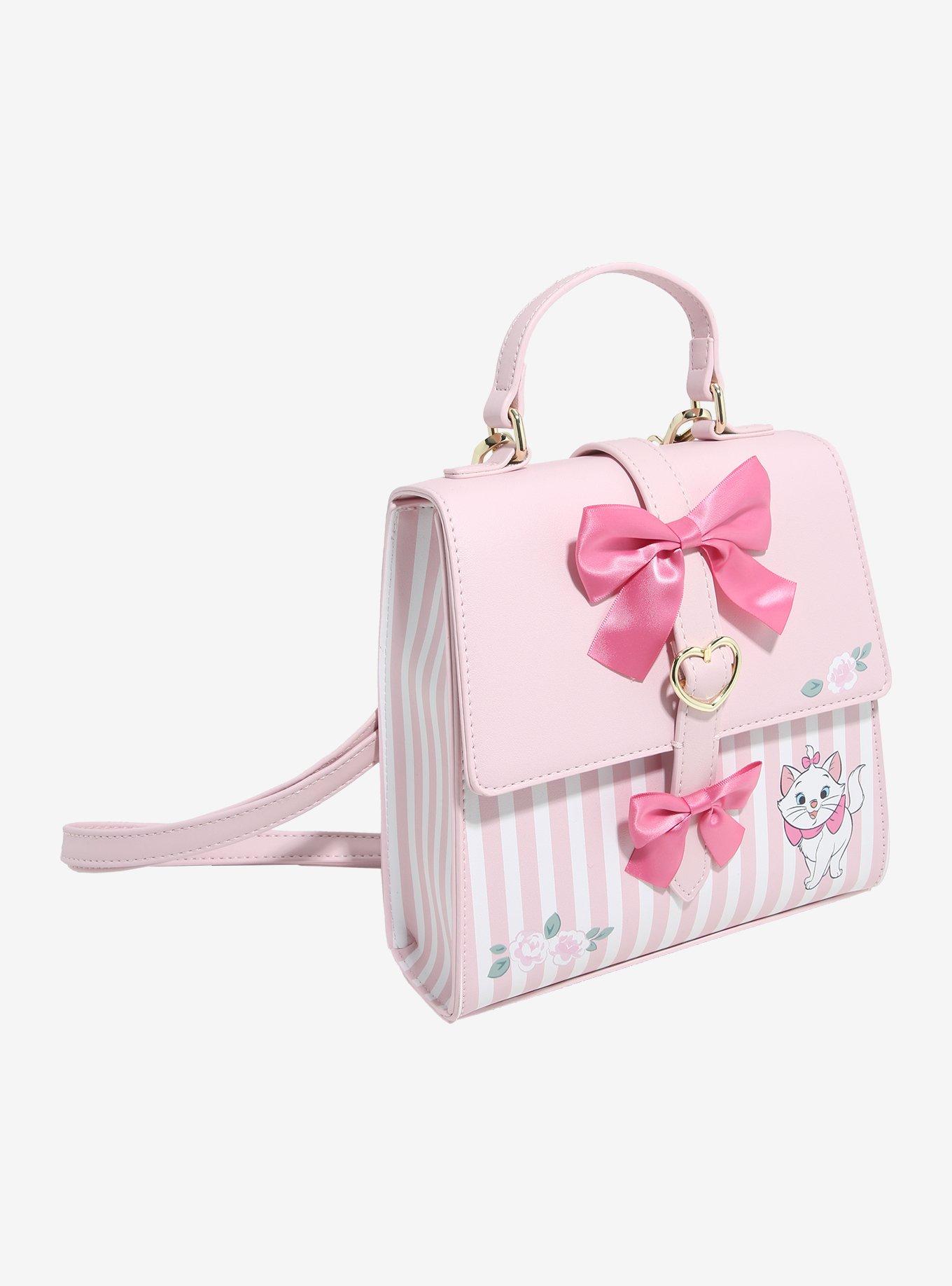 Her Universe Disney The Aristocats Marie Bows Stripe Crossbody Bag, , alternate