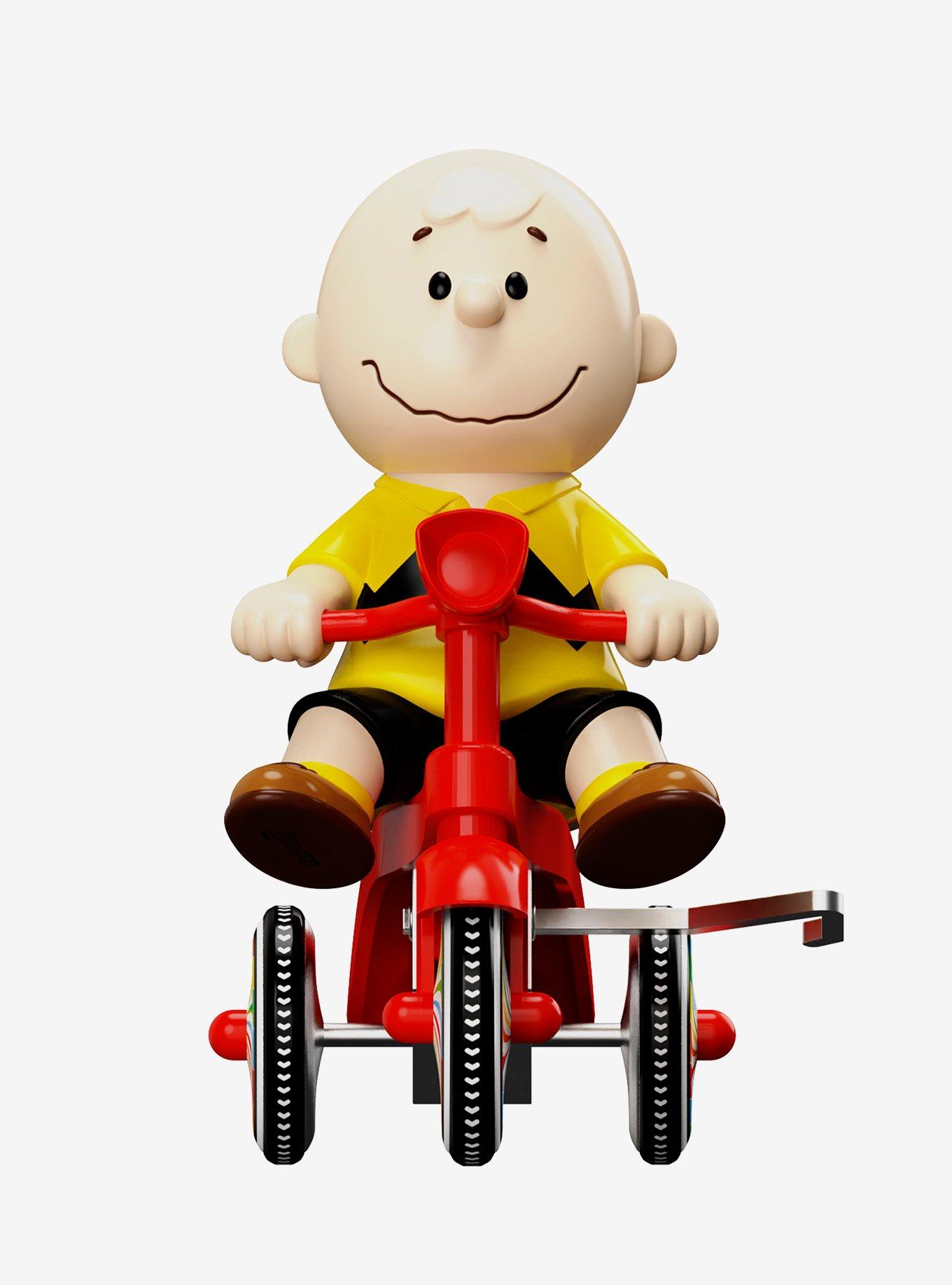 Super7 Peanuts Super Cycle Charlie Brown Wind-Up Figure, , alternate