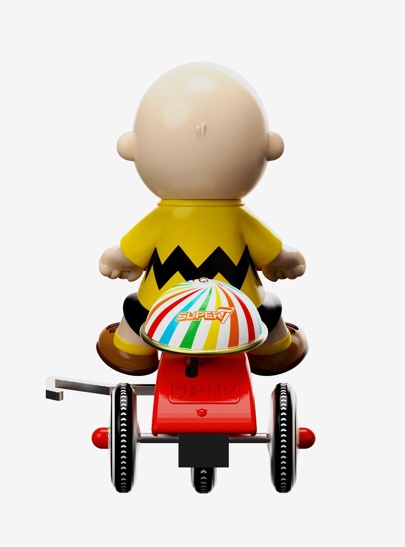 Super7 Peanuts Super Cycle Charlie Brown Wind-Up Figure, , alternate