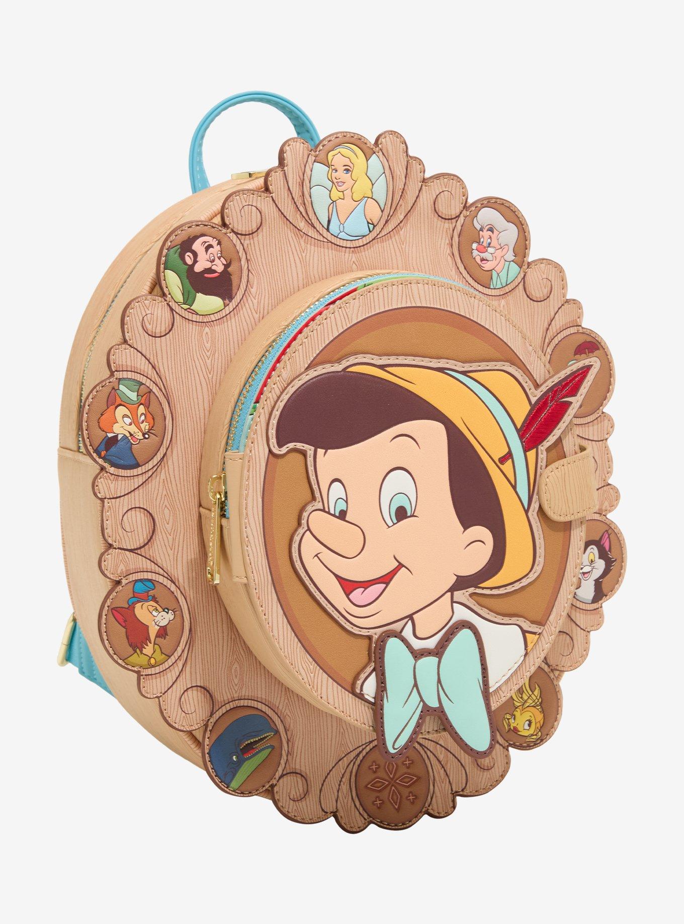 Loungefly Disney Pinocchio Cameo Mini Backpack, , hi-res