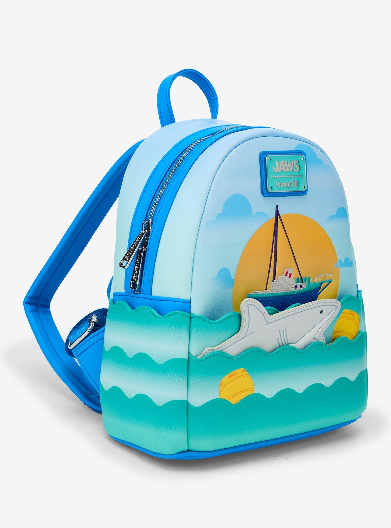 Loungefly Jaws Moving Shark Mini Backpack, , hi-res