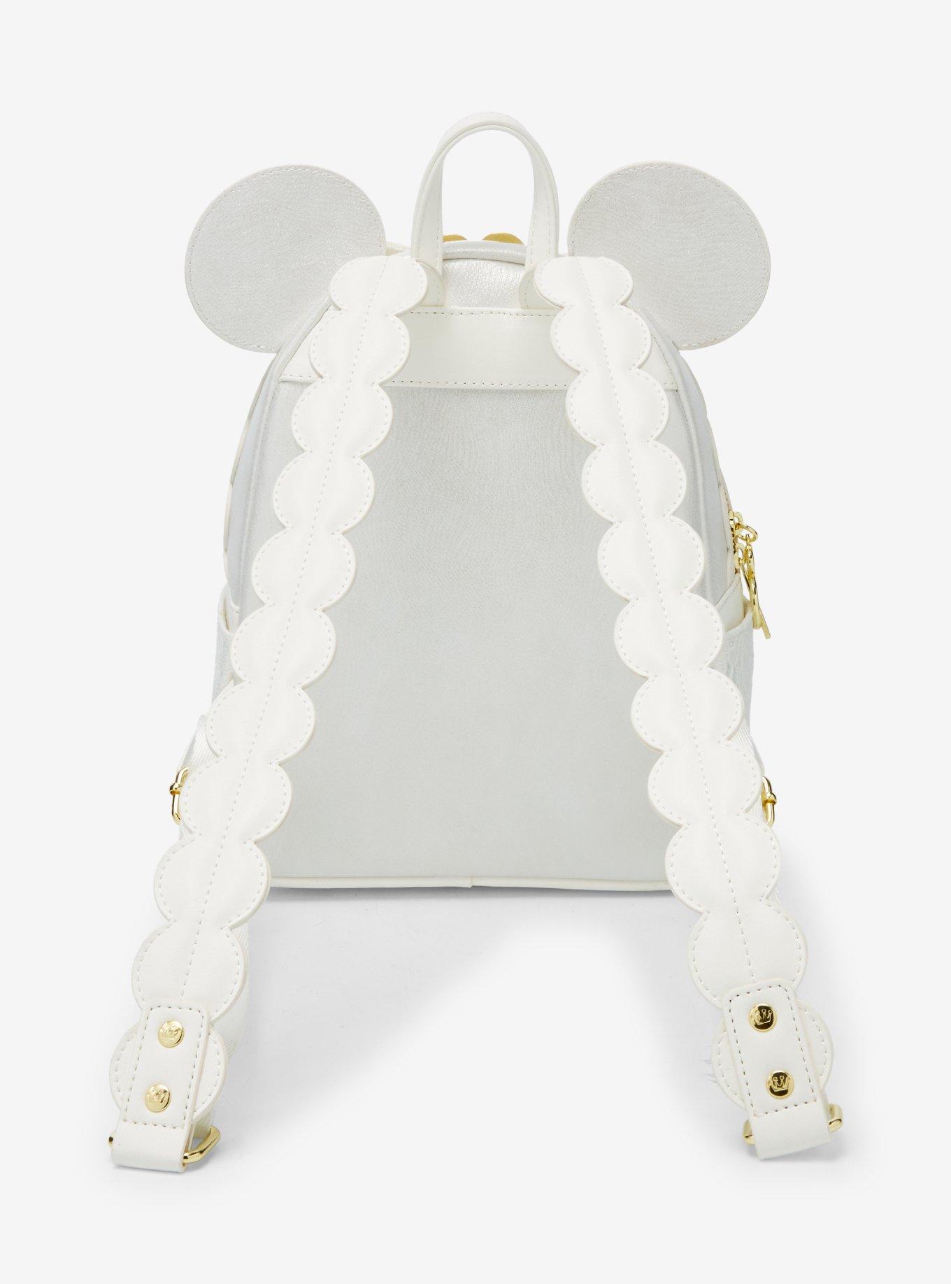 Loungefly Disney Minnie Mouse Wedding Mini Backpack, , alternate