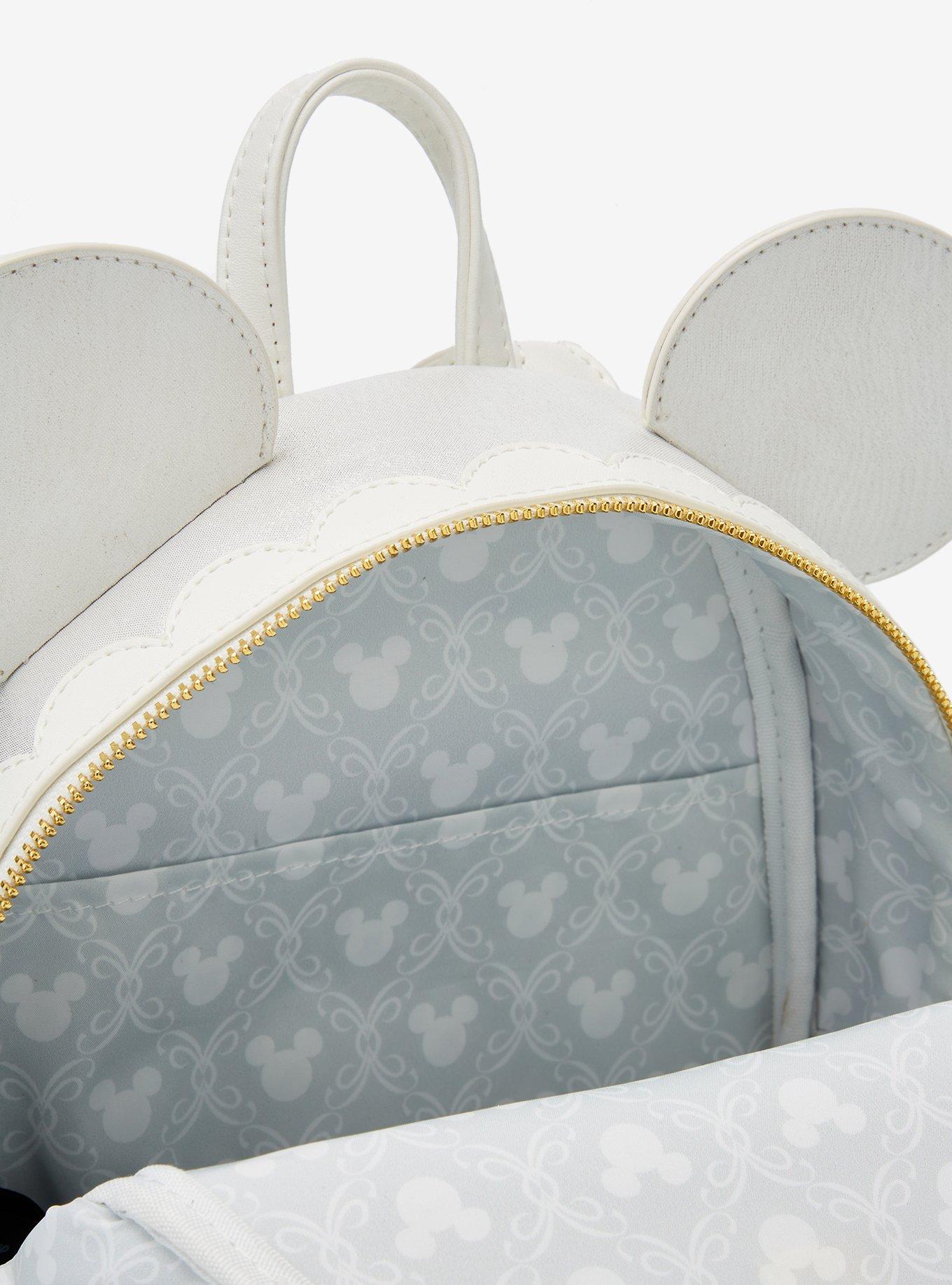 Loungefly Disney Minnie Mouse Wedding Mini Backpack, , alternate
