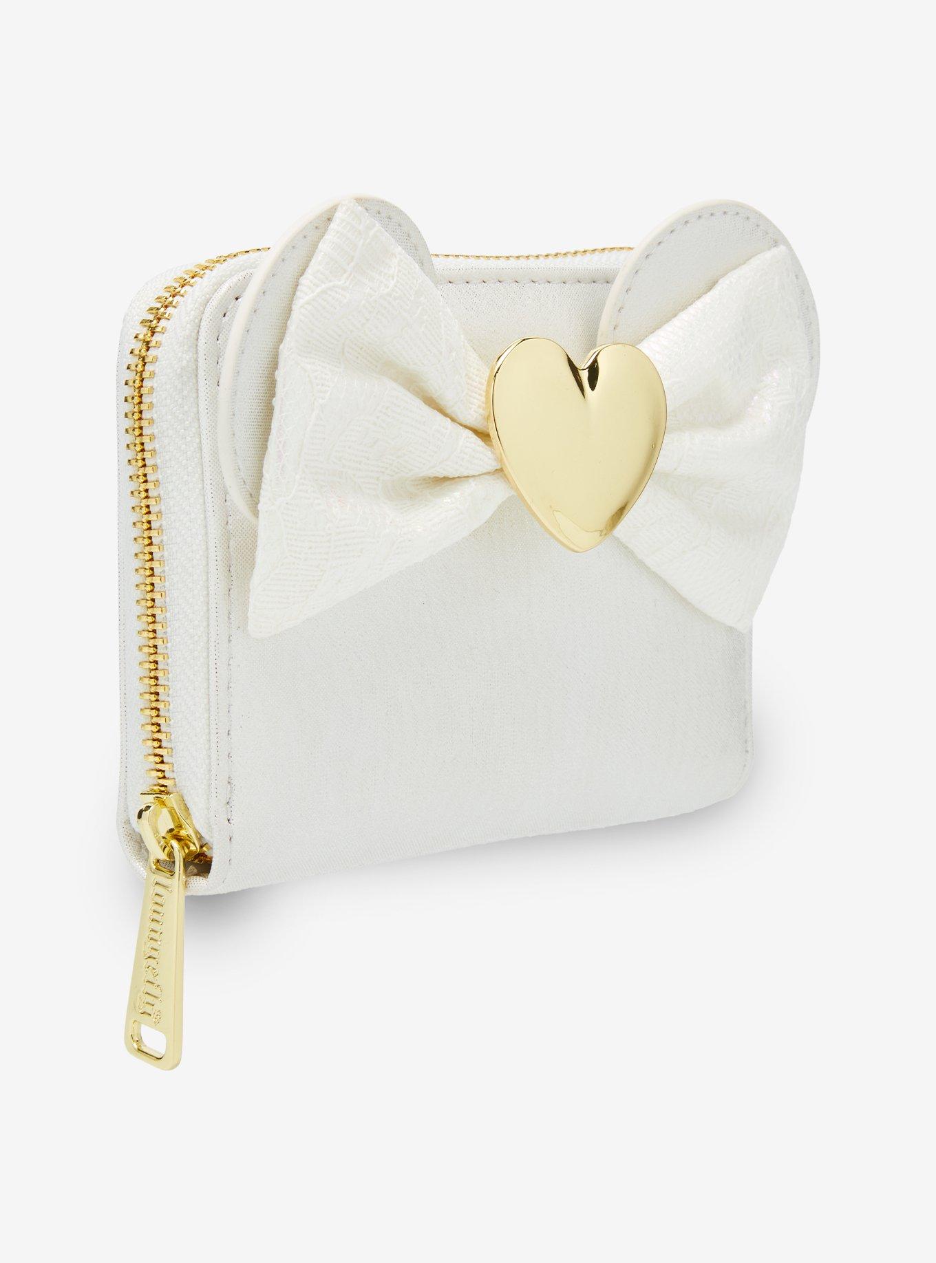 Loungefly Disney Minnie Mouse Wedding Mini Wallet, , hi-res