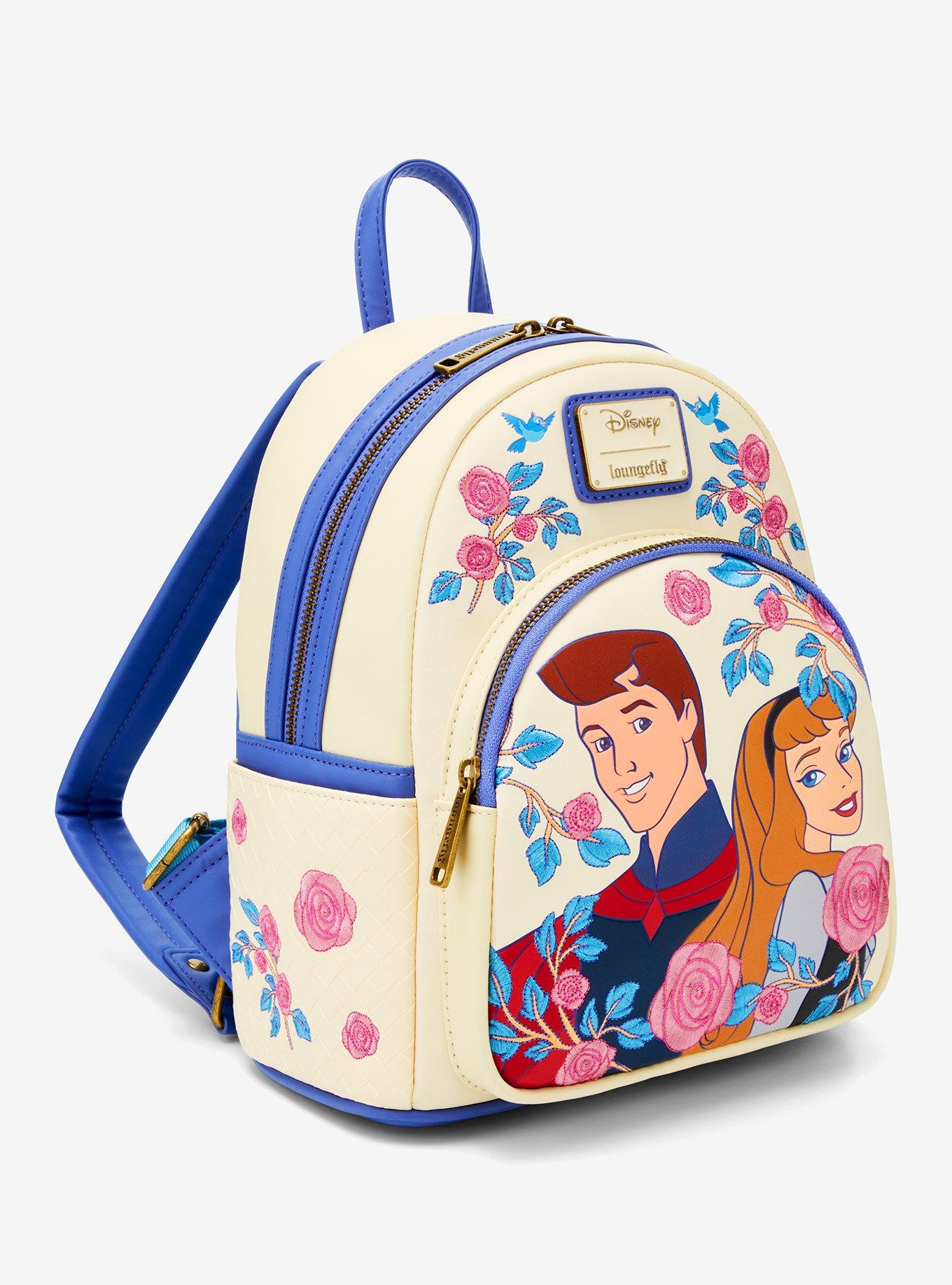 Loungefly Disney Sleeping Beauty Aurora & Philip Roses Mini Backpack, , hi-res