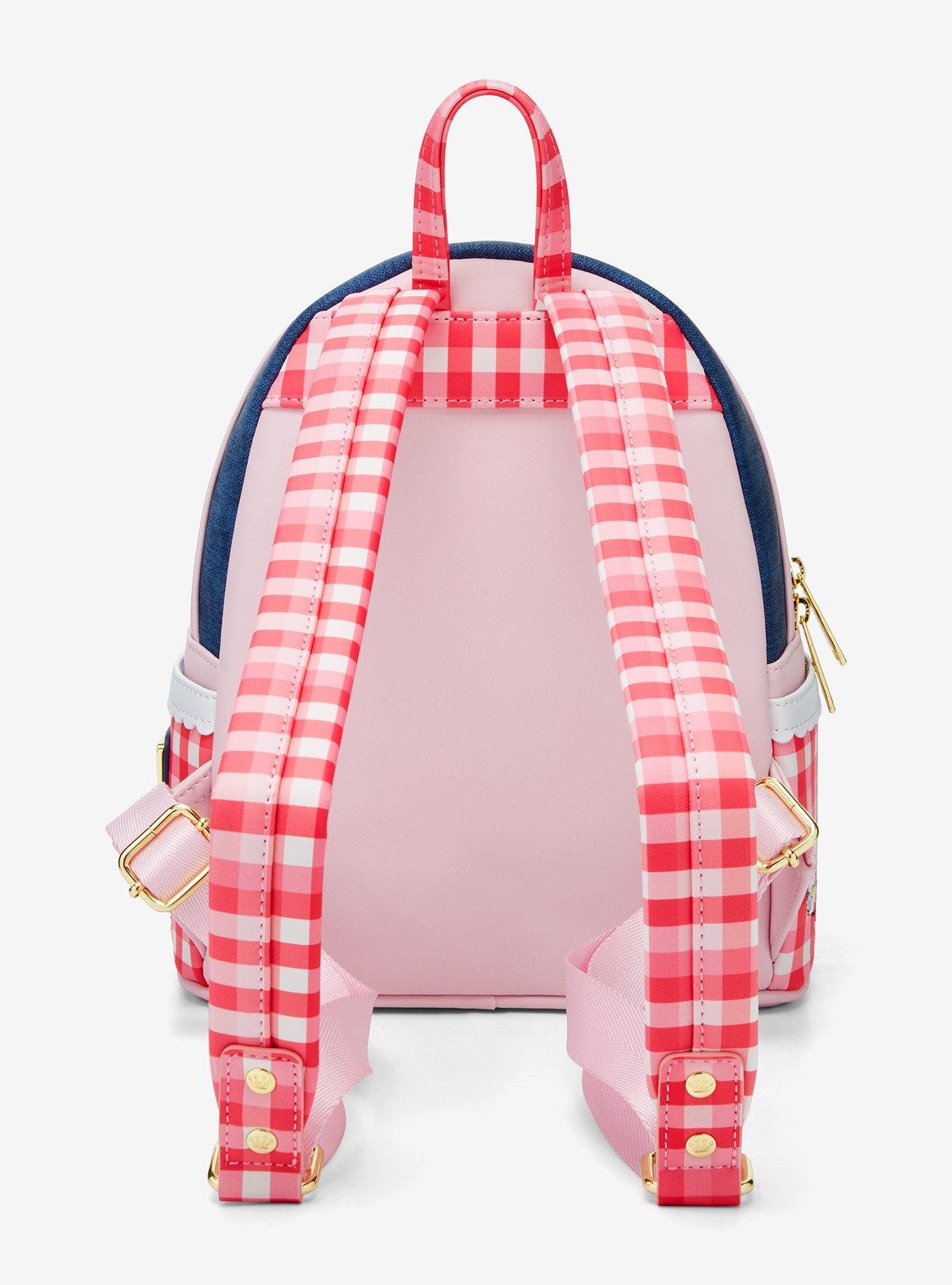 Loungefly Strawberry Shortcake Strawberry Gingham Crossbody Bag With Coin Purse, , alternate