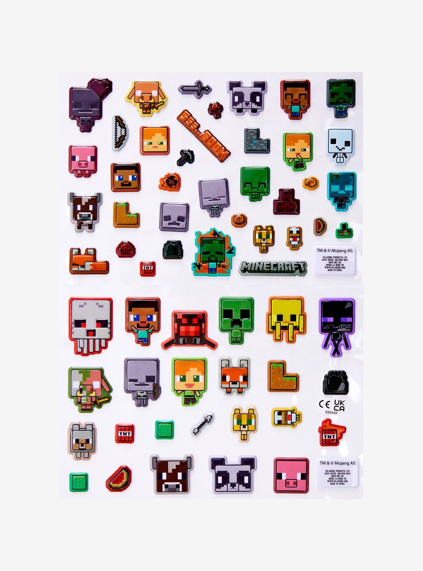 Minecraft Characters & Icons Puffy Gadget Decals, , hi-res