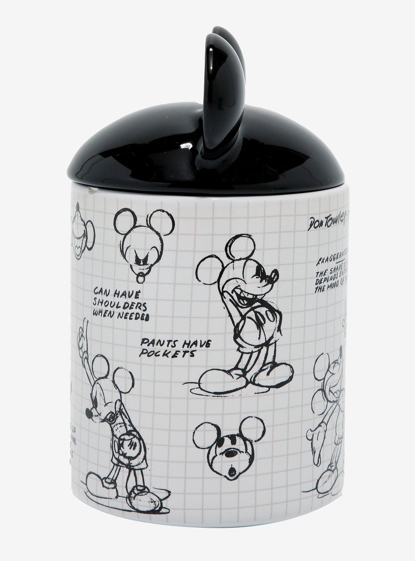 Disney Mickey Mouse Sketchbook Storage Jar, , alternate