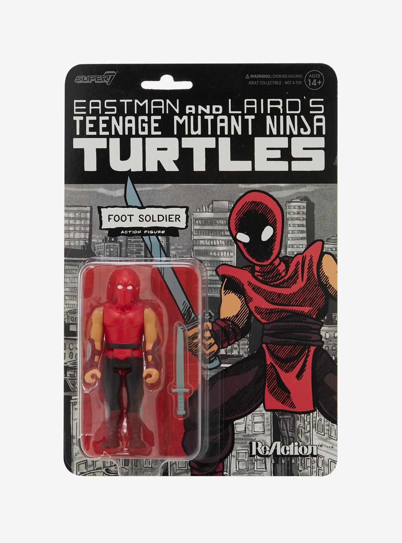 Super7 Teenage Mutant Ninja Turtles ReAction Foot Soldier (Comic Color) Figure, , alternate