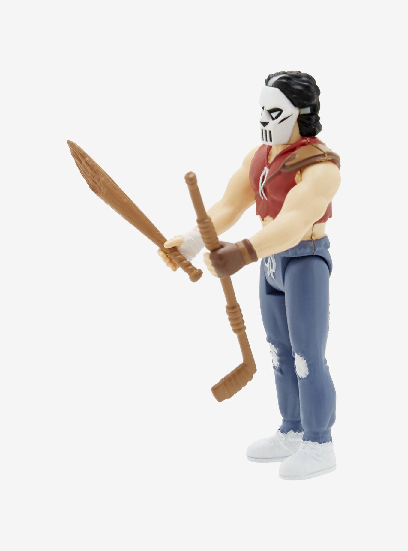 Super7 Teenage Mutant Ninja Turtles ReAction Casey Jones (Comic Color) Figure, , alternate