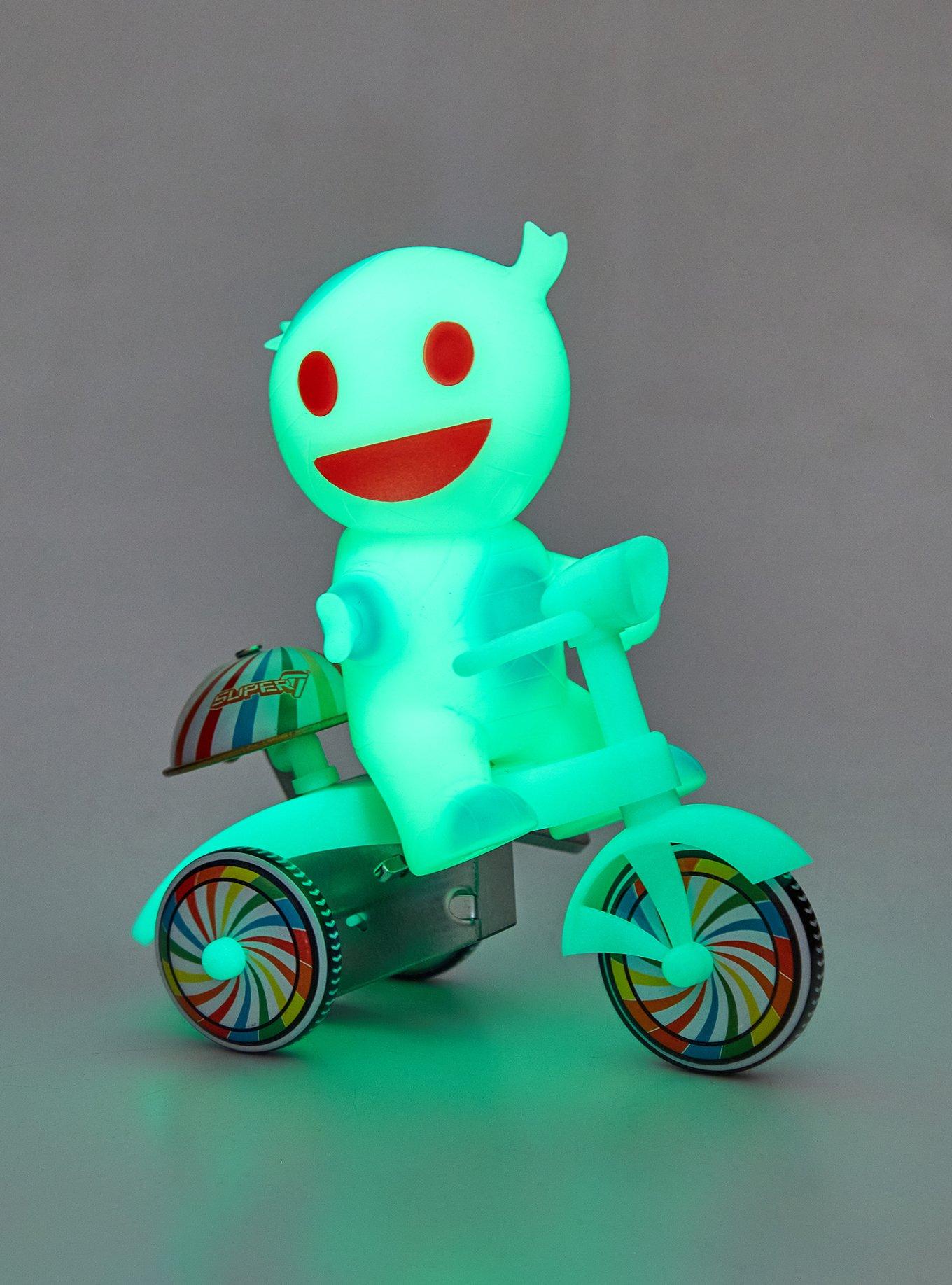 Super7 Super Cycles Mummy Boy on Trike Glow-in-the-Dark Figure, , hi-res