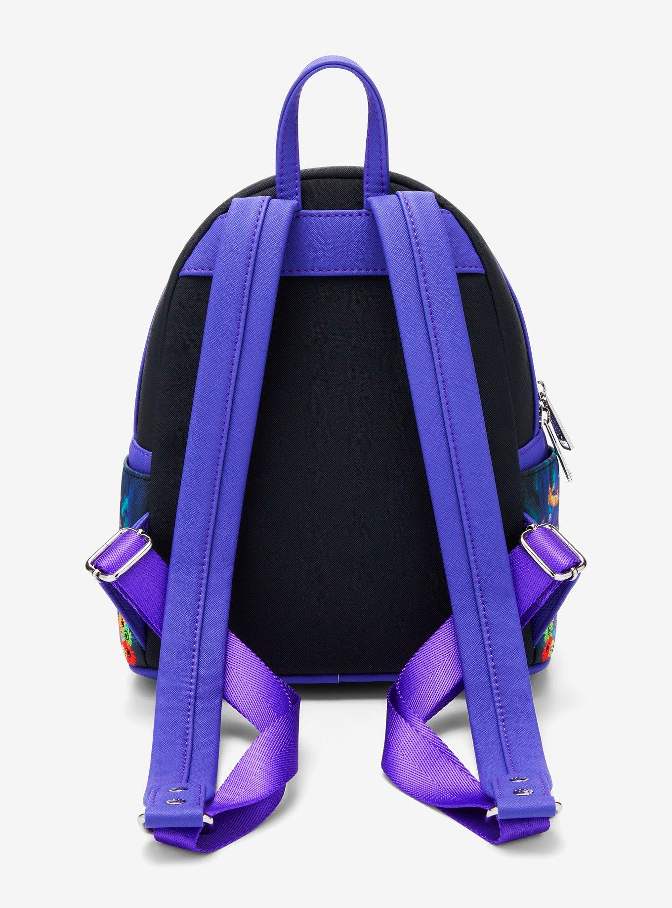 Loungefly Disney Alice In Wonderland Alice & Cheshire Cat Lenticular Mini Backpack, , alternate