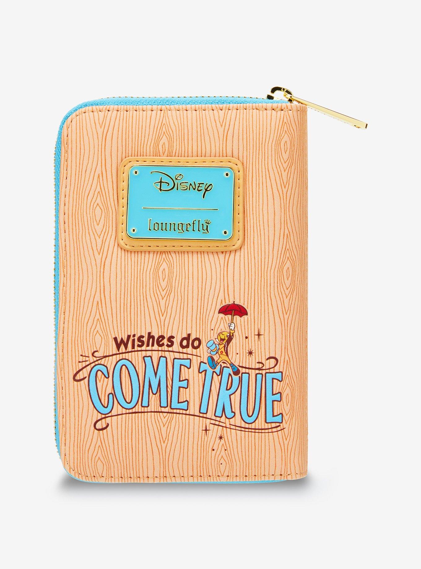 Loungefly Disney Pinocchio Cameo Zipper Wallet, , alternate