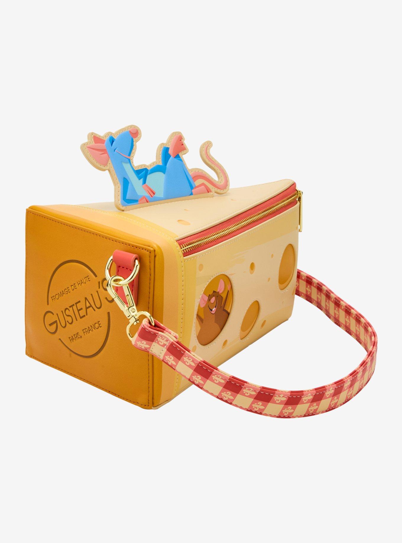 Loungefly Disney Pixar Ratatouille Cheese Figural Crossbody Bag, , hi-res